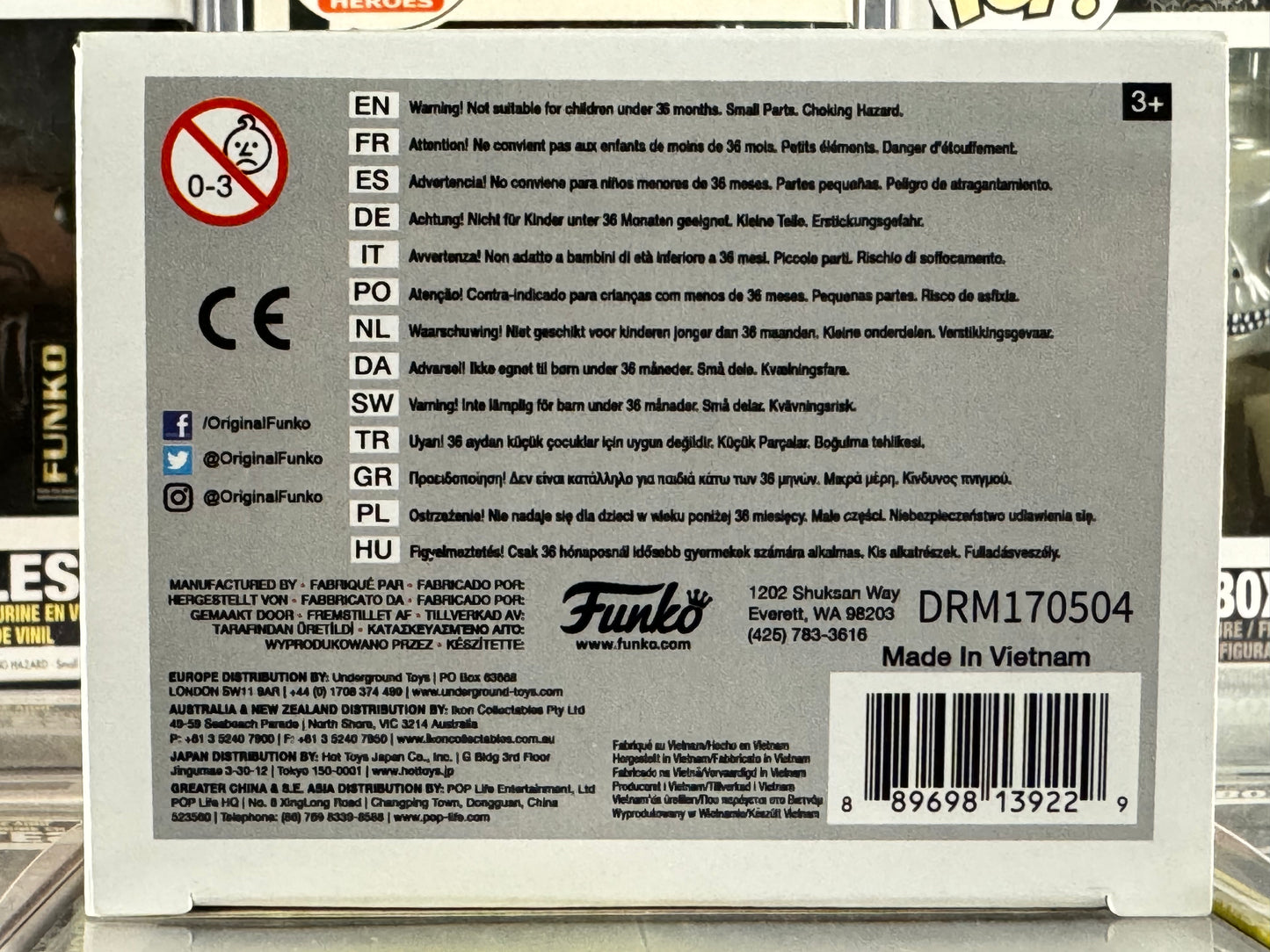 Dragonball Super - Super Saiyan Rose Goku Black (315) (Full Box Name) Vaulted