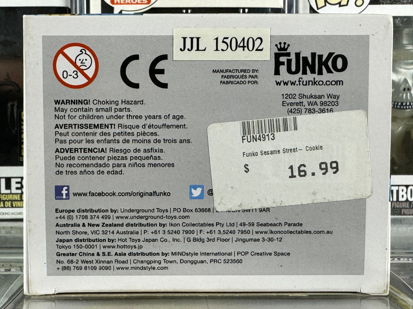 Pop Sesame Street - Cookie Monster (02) Vaulted