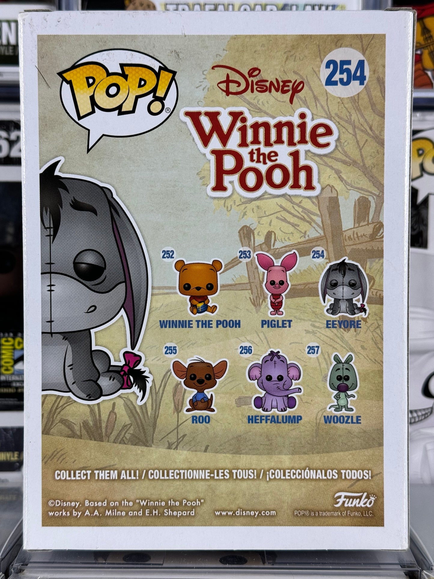 Disney Winnie The Pooh - Eeyore (Diamond) (254)
