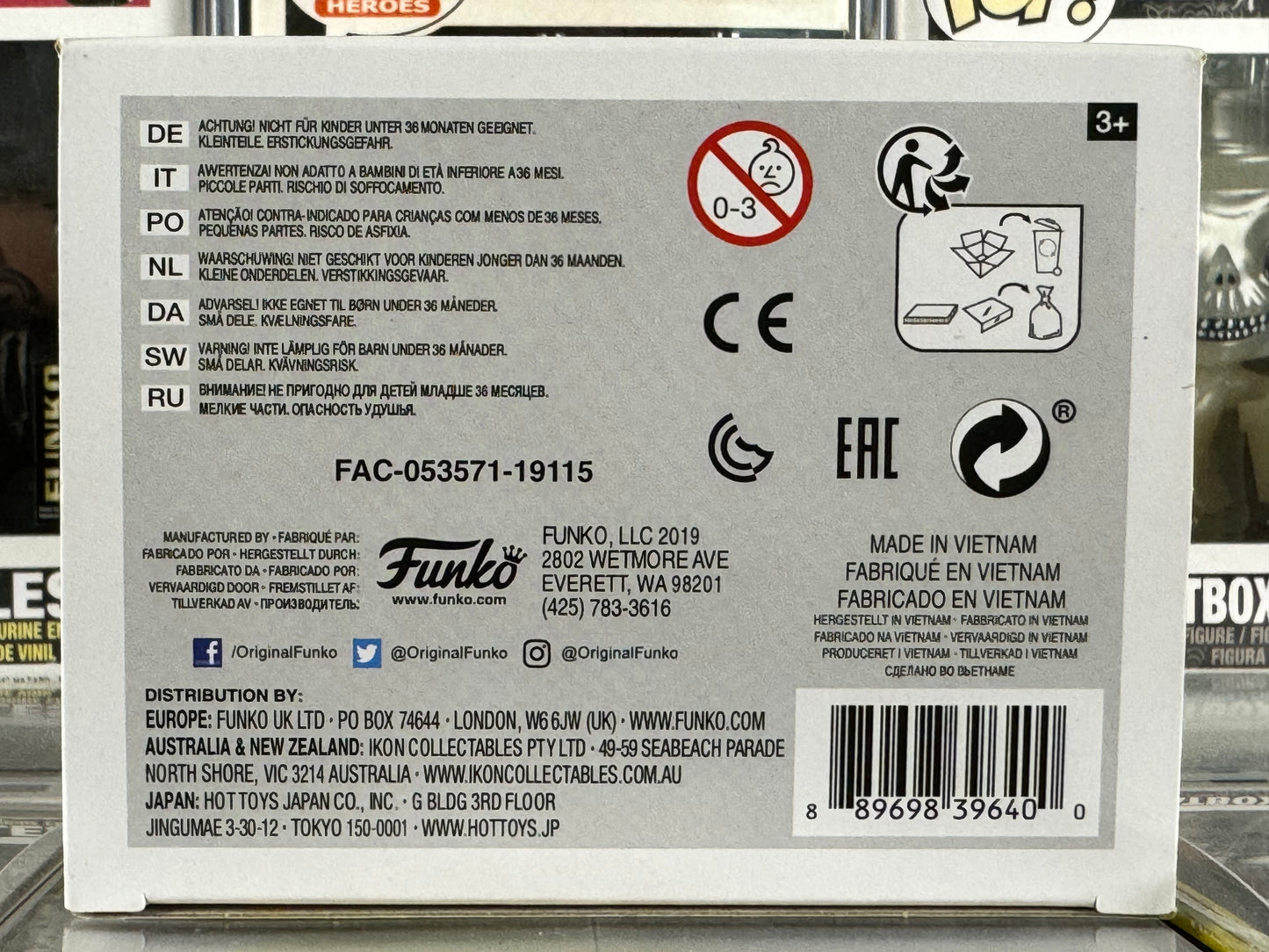 Disney Winnie The Pooh - Eeyore (Diamond) (254) CHASE