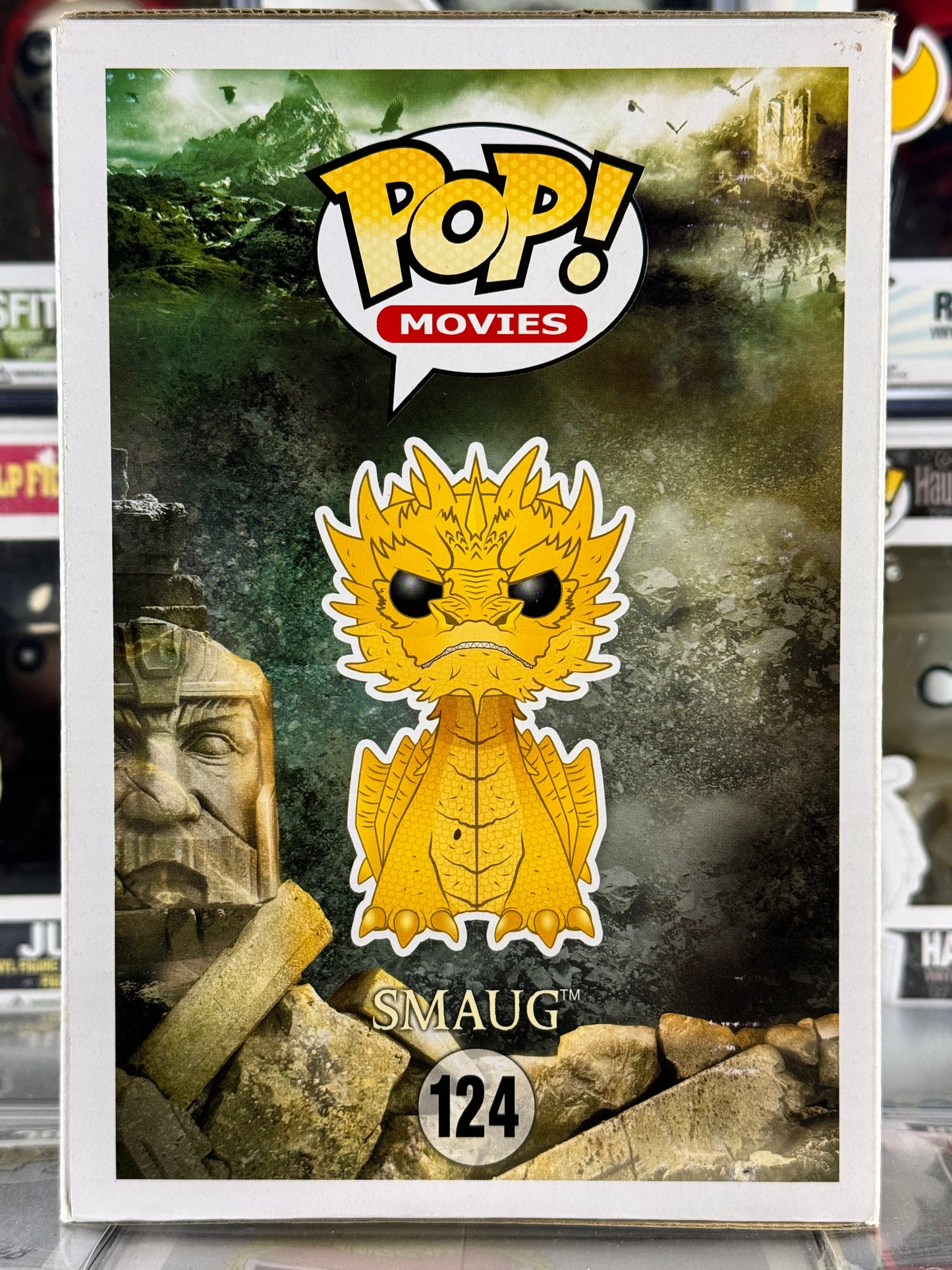 The Lord of the Rings - 6" - Smaug (Gold Metallic) (124) Vaulted