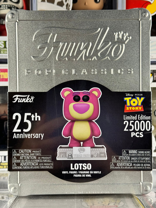 Disney Pixar Toy Story - 25th Anniversary - Lotso (Sealed Tin) (130) Vaulted 25000 Pc 2023 Wondrous Convention Exclusive