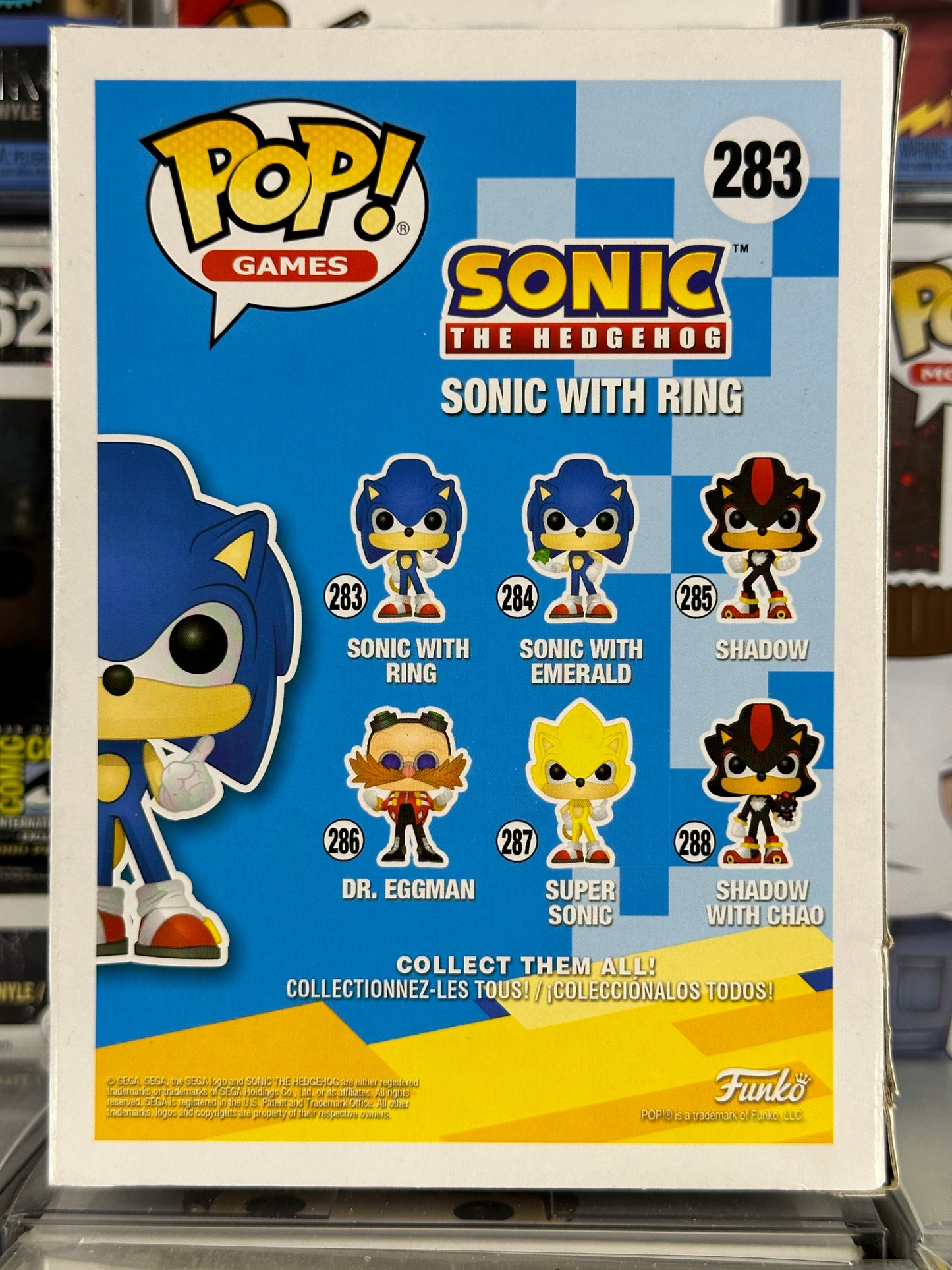 Sonic the Hedgehog - Sonic con Anillo (283)