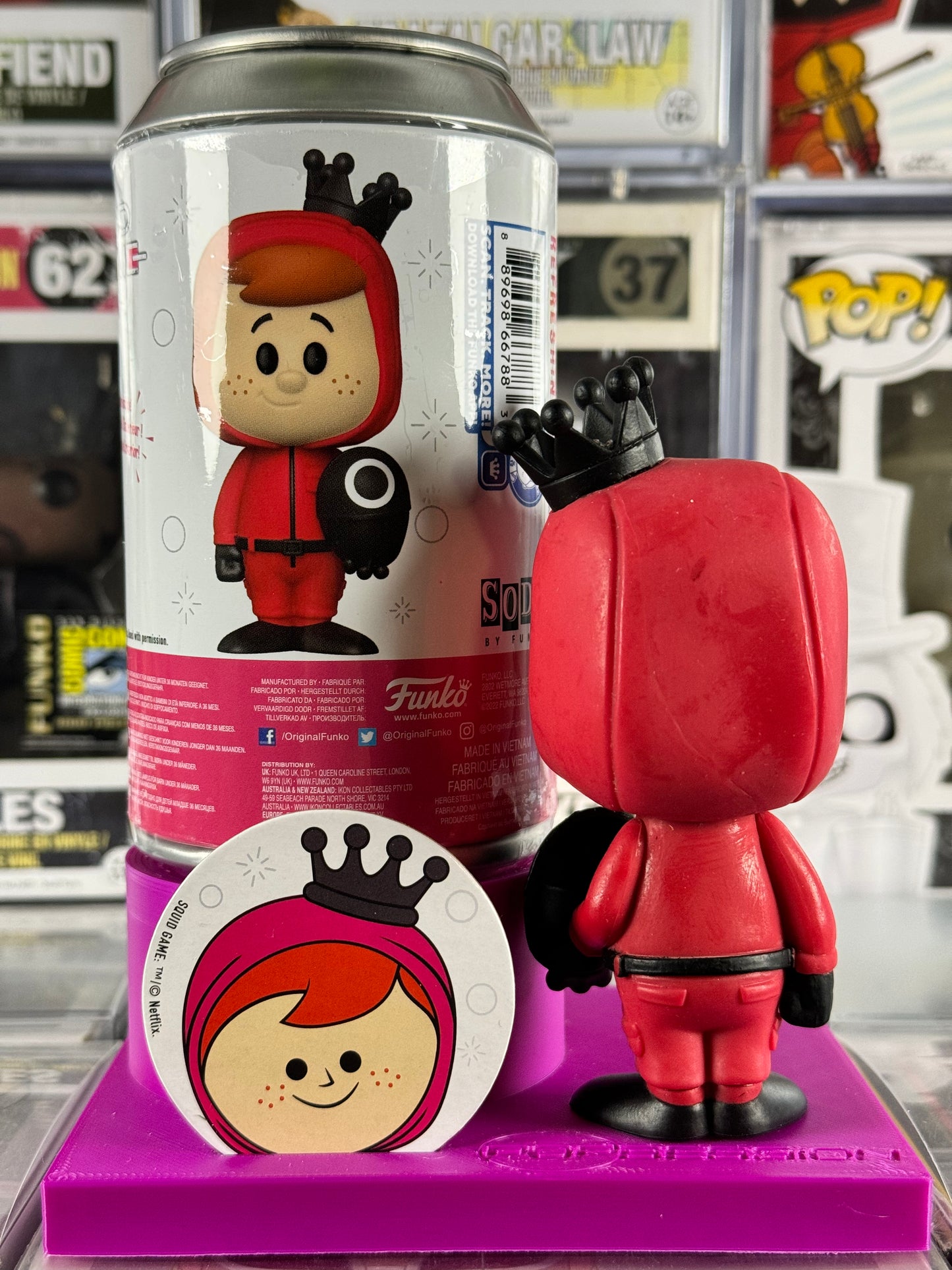 SODA Pop! - Funko Fright Night 2022 - Freddy Funko as Masked Worker 3000 PCs LIMITED EDITION