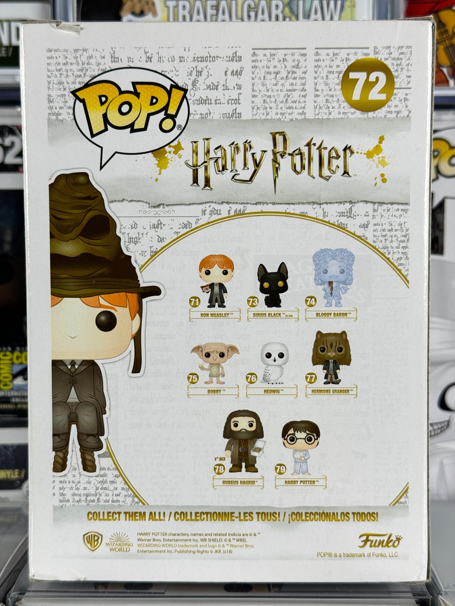 Harry Potter - Ron Weasley (Sorting Hat) (72) Vaulted
