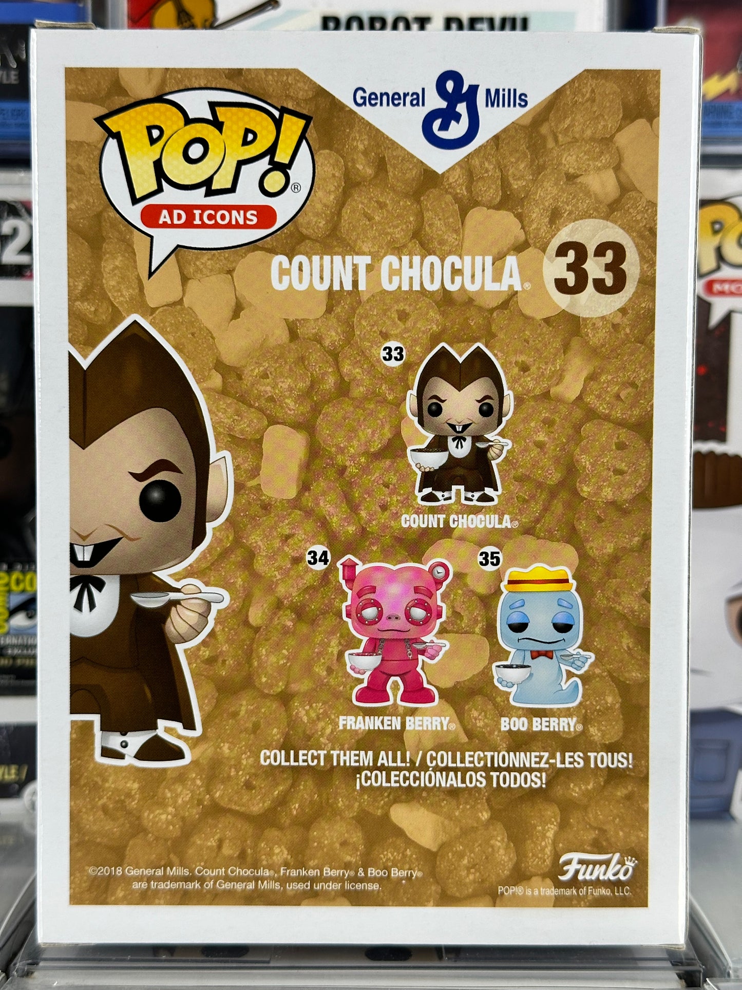 Pop Ad Icons - Count Chocula (Cereal Bowl) (33) Vaulted Funko Shop Exclusive