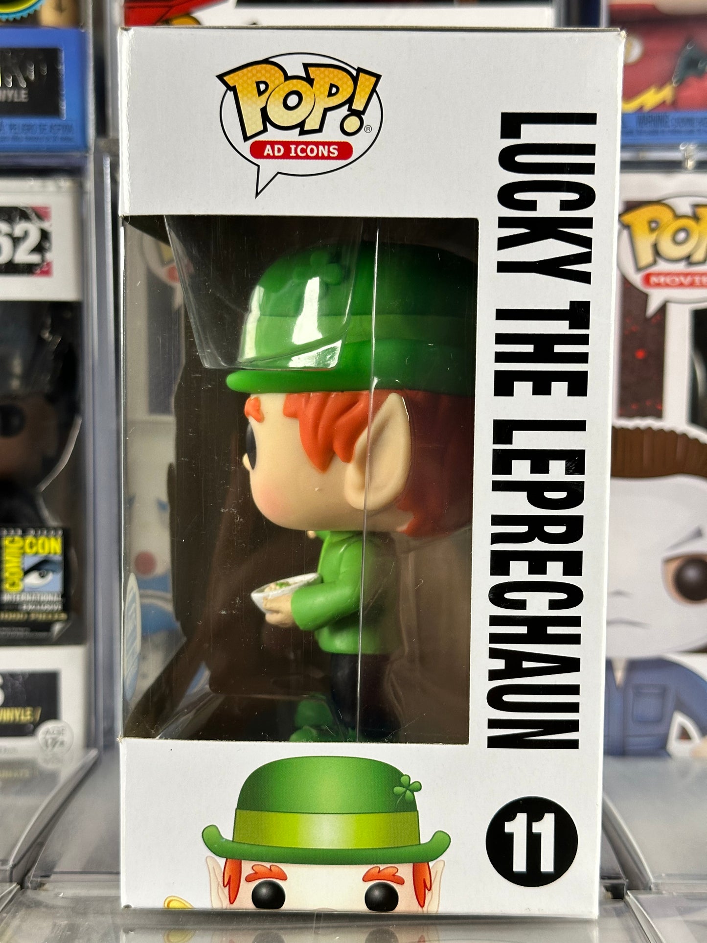 Pop Ad Icons - Lucky Charms - Lucky the Leprechaun (Cereal Bowl) (11) Vaulted Funko Shop Exclusive
