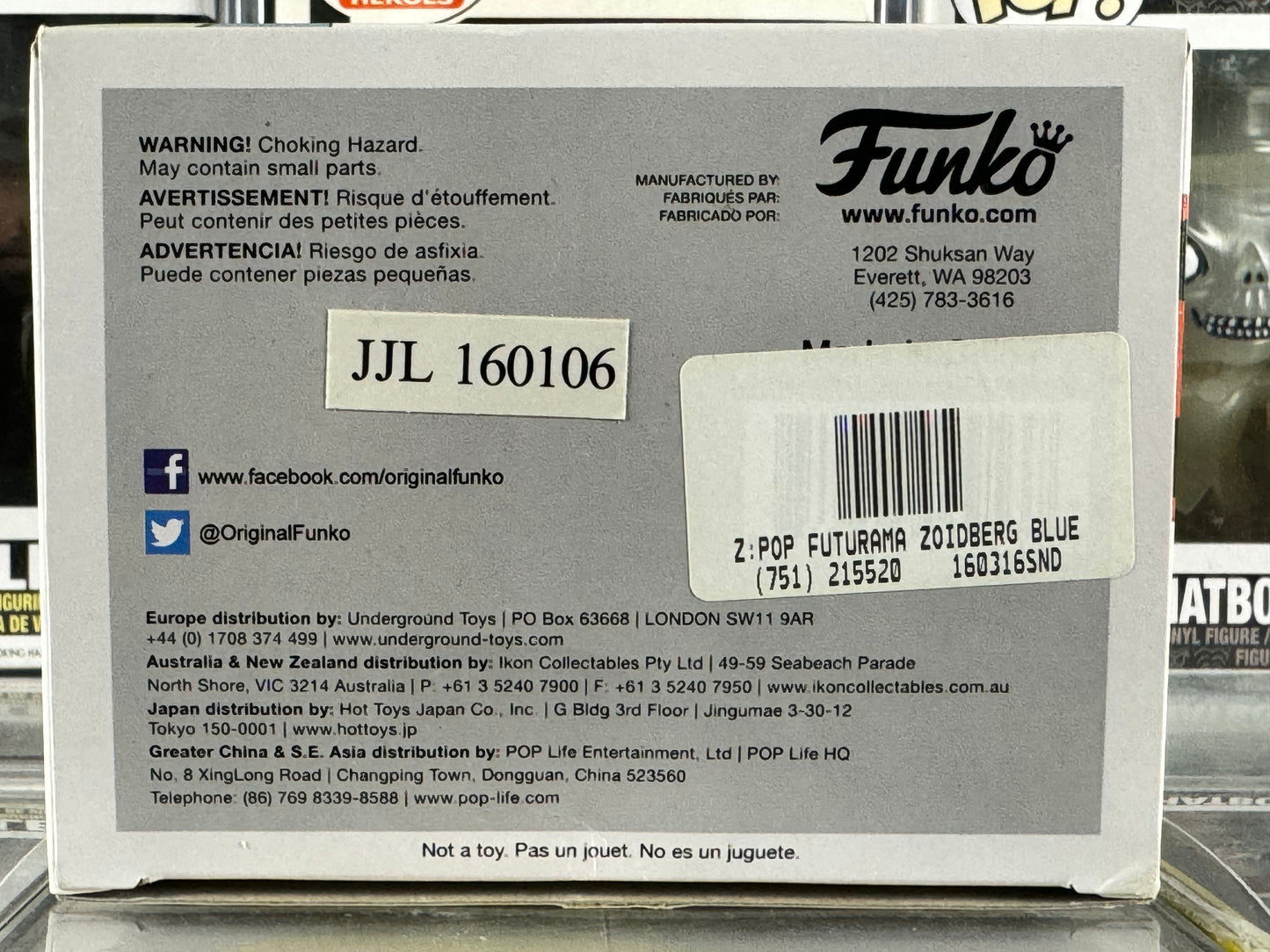 Futurama - Zoidberg (Alternative Universe) (Blue) (55) Vaulted