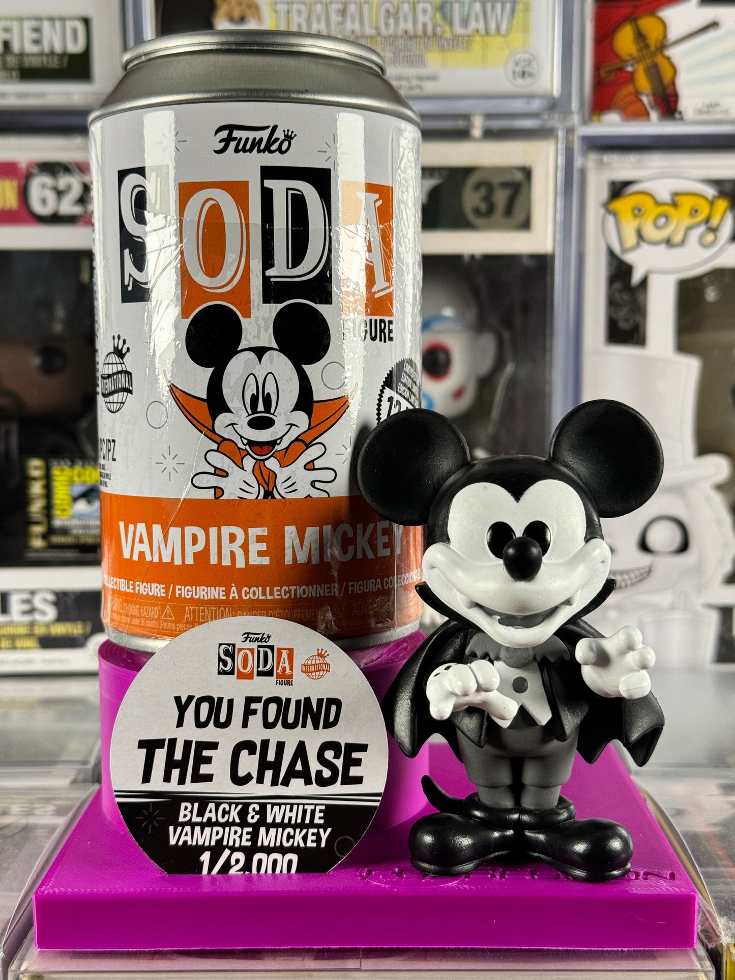 SODA Pop! - Disney - Vampire Mickey BLACK & WHITE CHASE