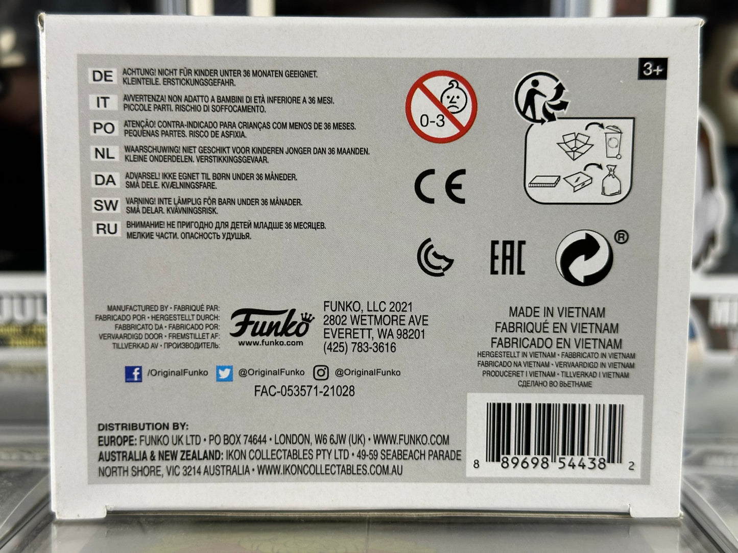 Marvel WandaVision - The Vision (Glow in the Dark) (824) WalMart Exclusive Sticker