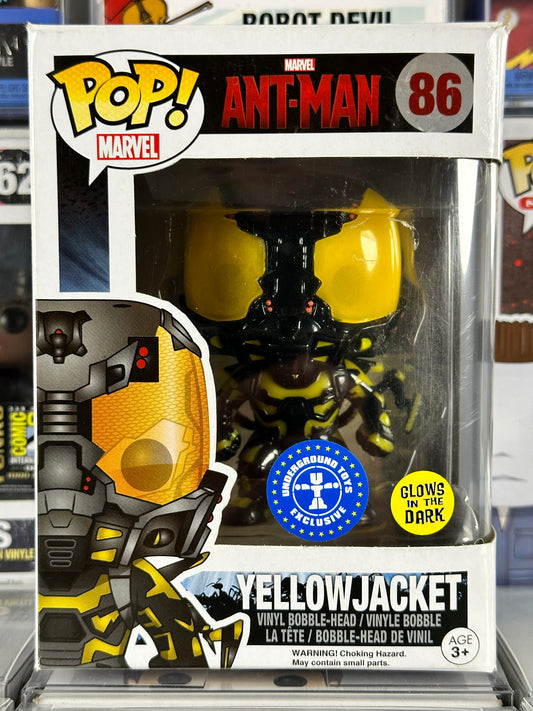 Marvel Ant-Man - Yellowjacket (Glow in the Dark) (86) Vaulted Underground Toys Exclusive
