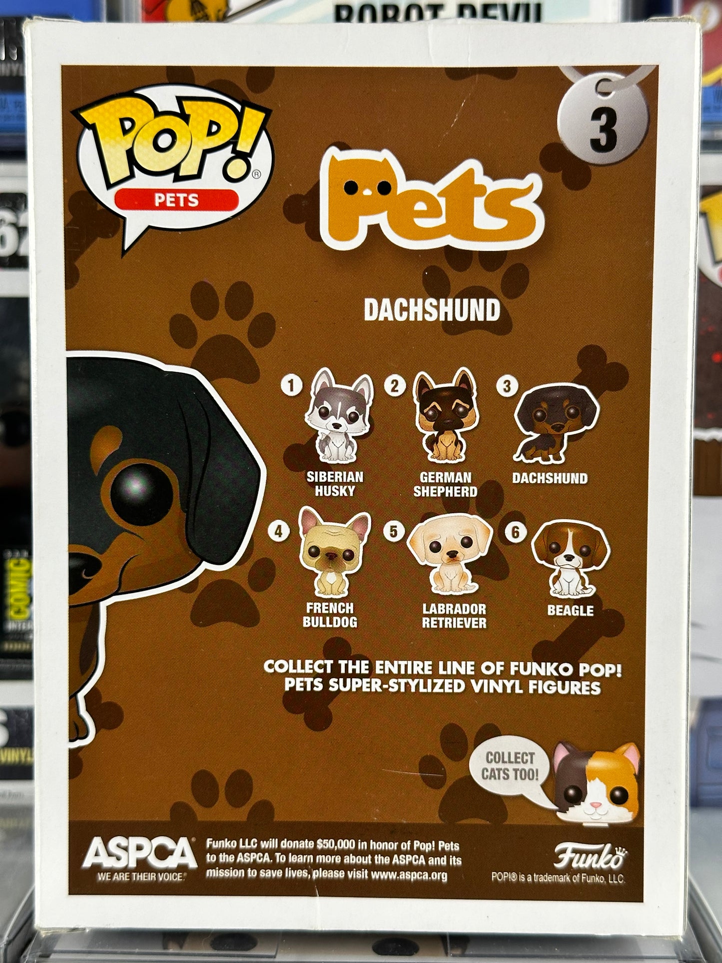 Pop Pets - Dachshund (03) Vaulted