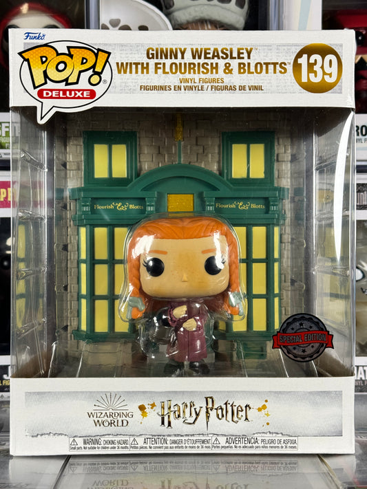 Wizarding Word of Harry Potter - Deluxe - Ginny Weasley With Flourish & Blotts (139)