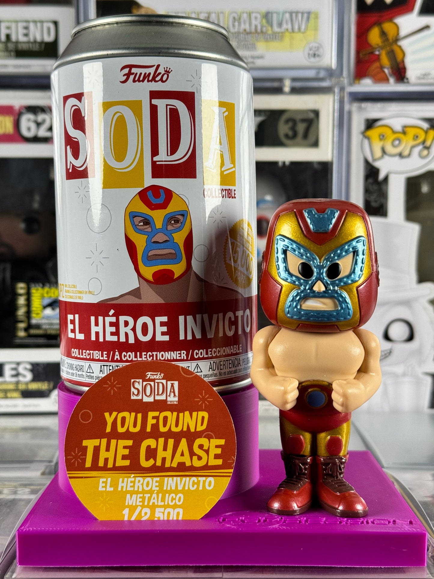 ¡Gaseosa! - Marvel Lucha Libre Edition - El Terror Purpura CHASE METÁLICO