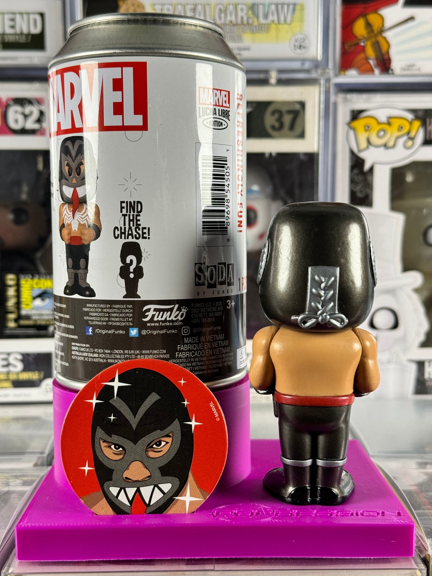 SODA Pop! - Marvel Lucha Libre Edition - El Venenoide METALLIC CHASE