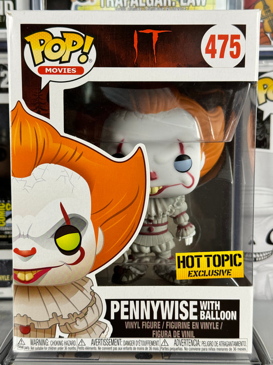 It - Pennywise (w/ Balloon) (Blue Eyes) (475) Vaulted Hot Topic Exclusive