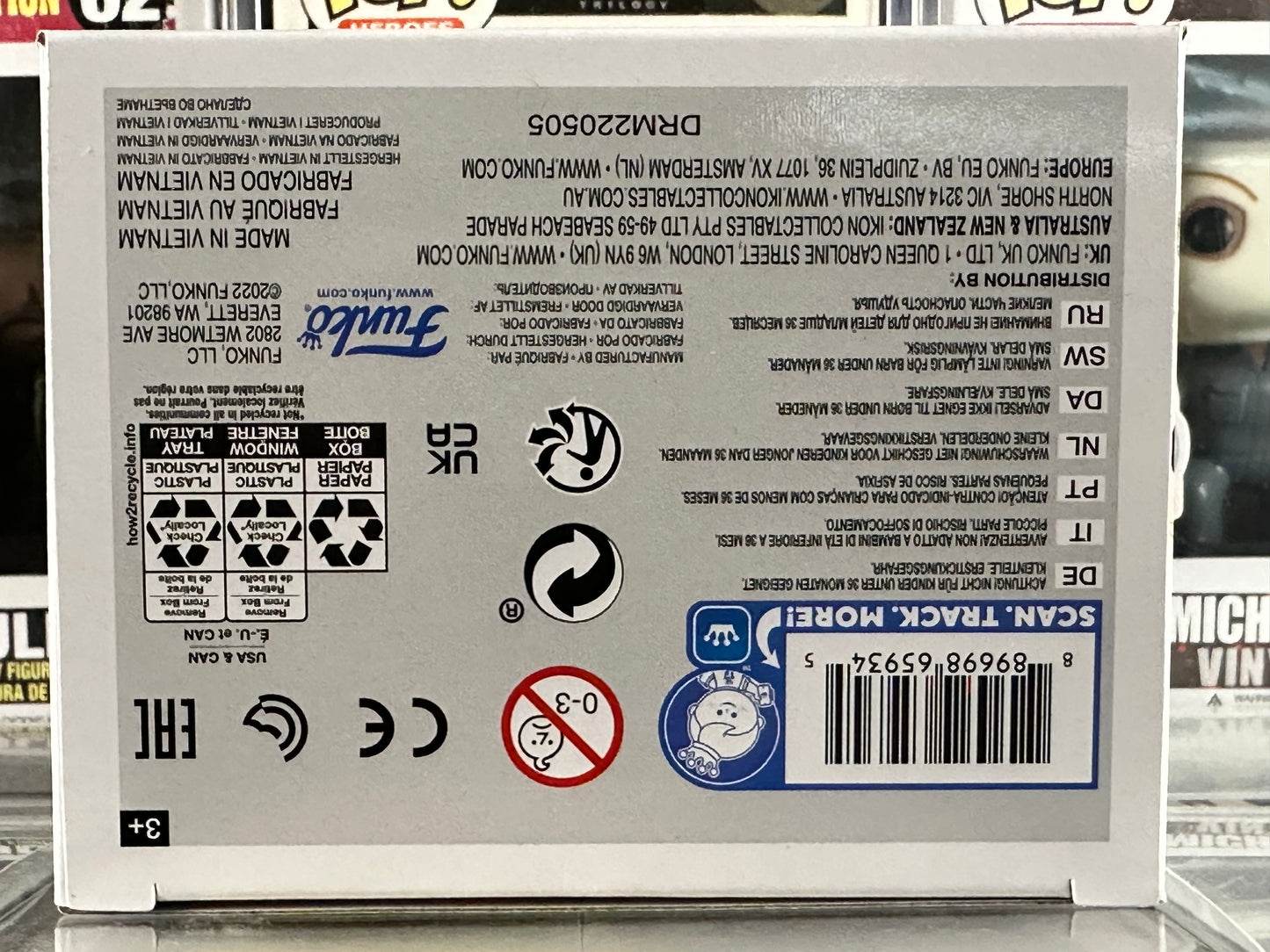 Funko Fundays Blacklight Battle 2022 - Freddy Funko as Snake Eyes (SE) 4000 PCs LIMITED EDITION