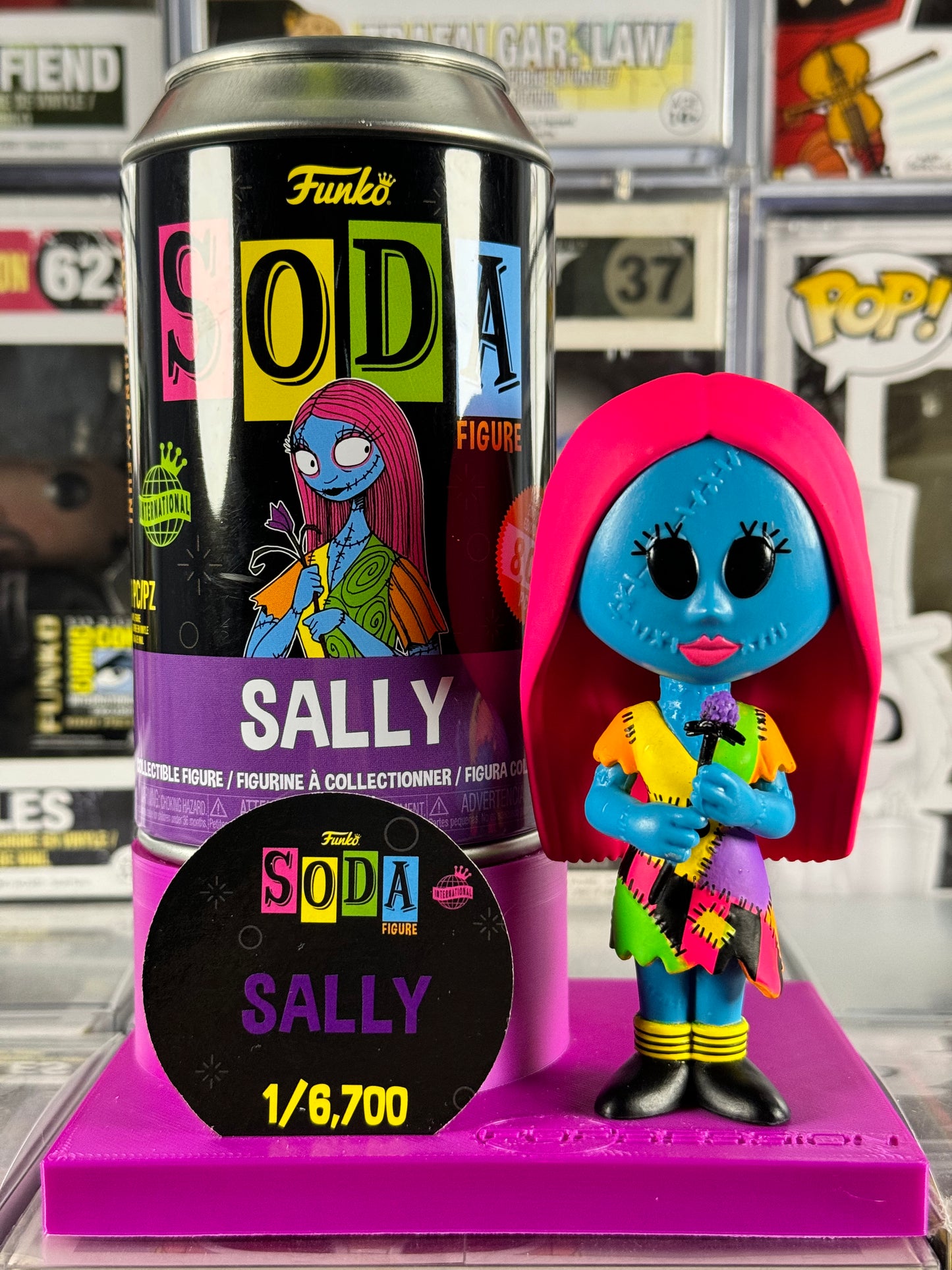 SODA Pop! - Disney The Nightmare Before Christmas - Sally Blacklight