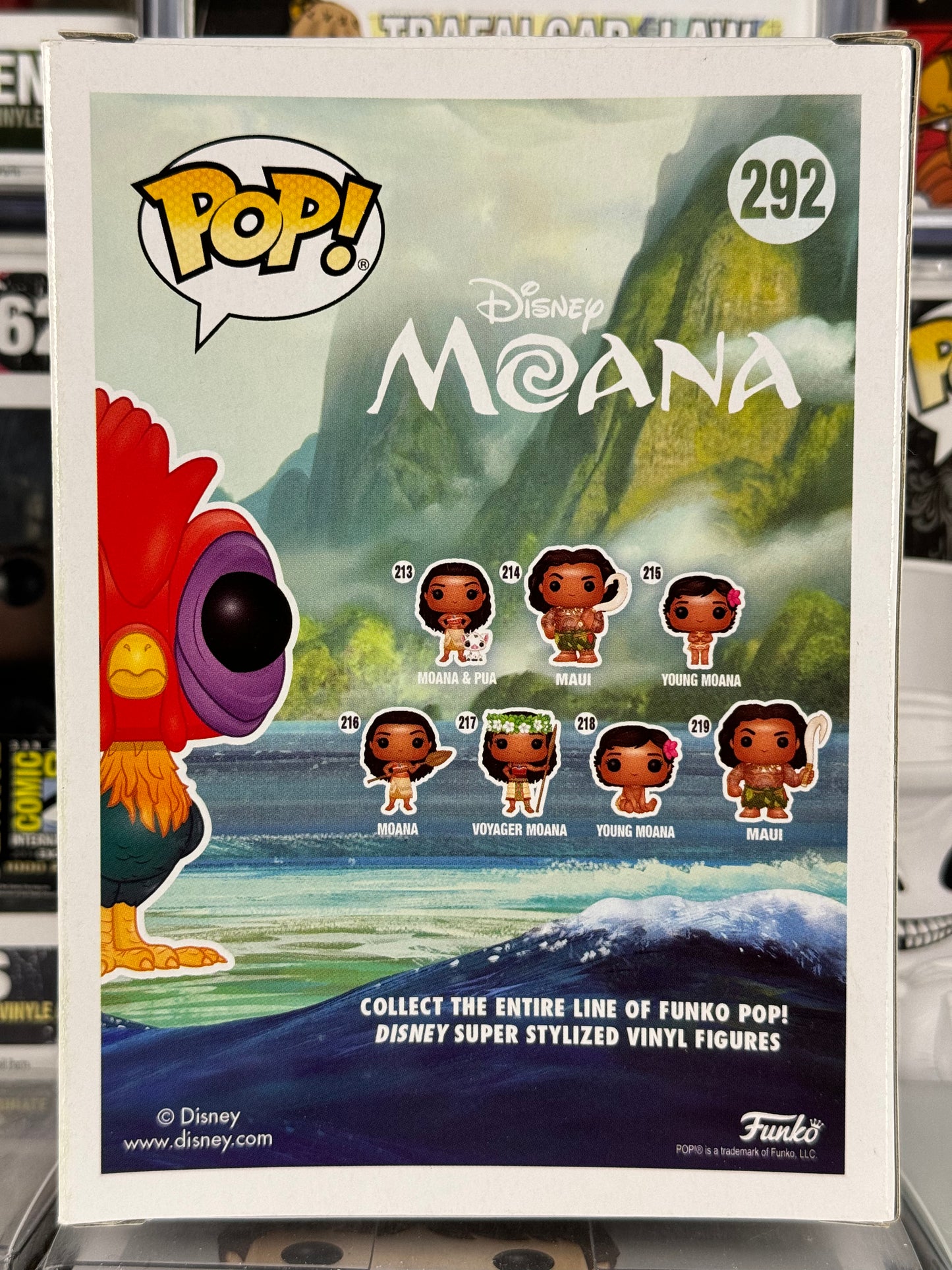 Disney Moana - Hei Hei (292) Vaulted 2017 Summer Convention Exclusive