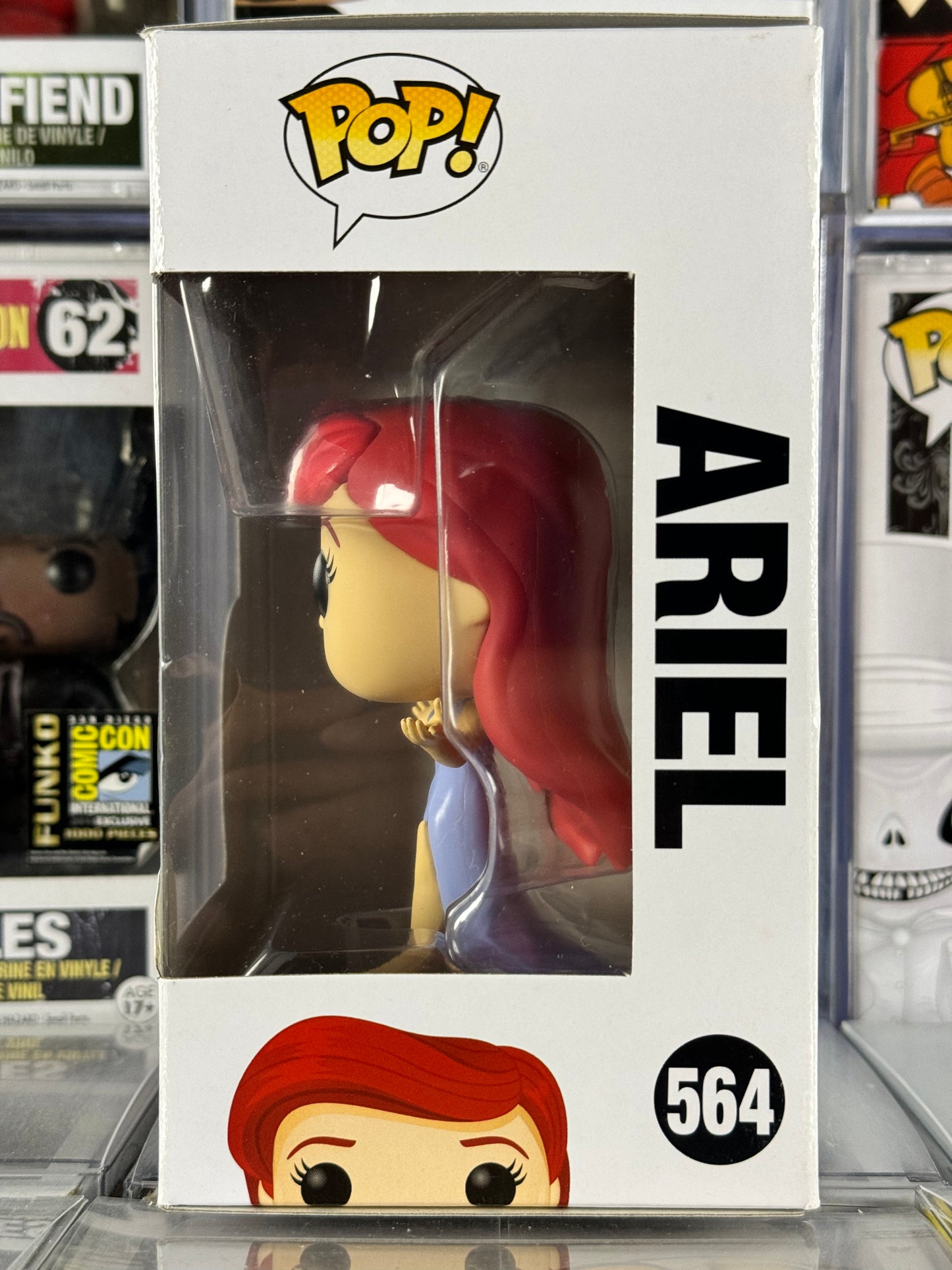Disney La Sirenita - Ariel (vestido morado) (564) abovedado