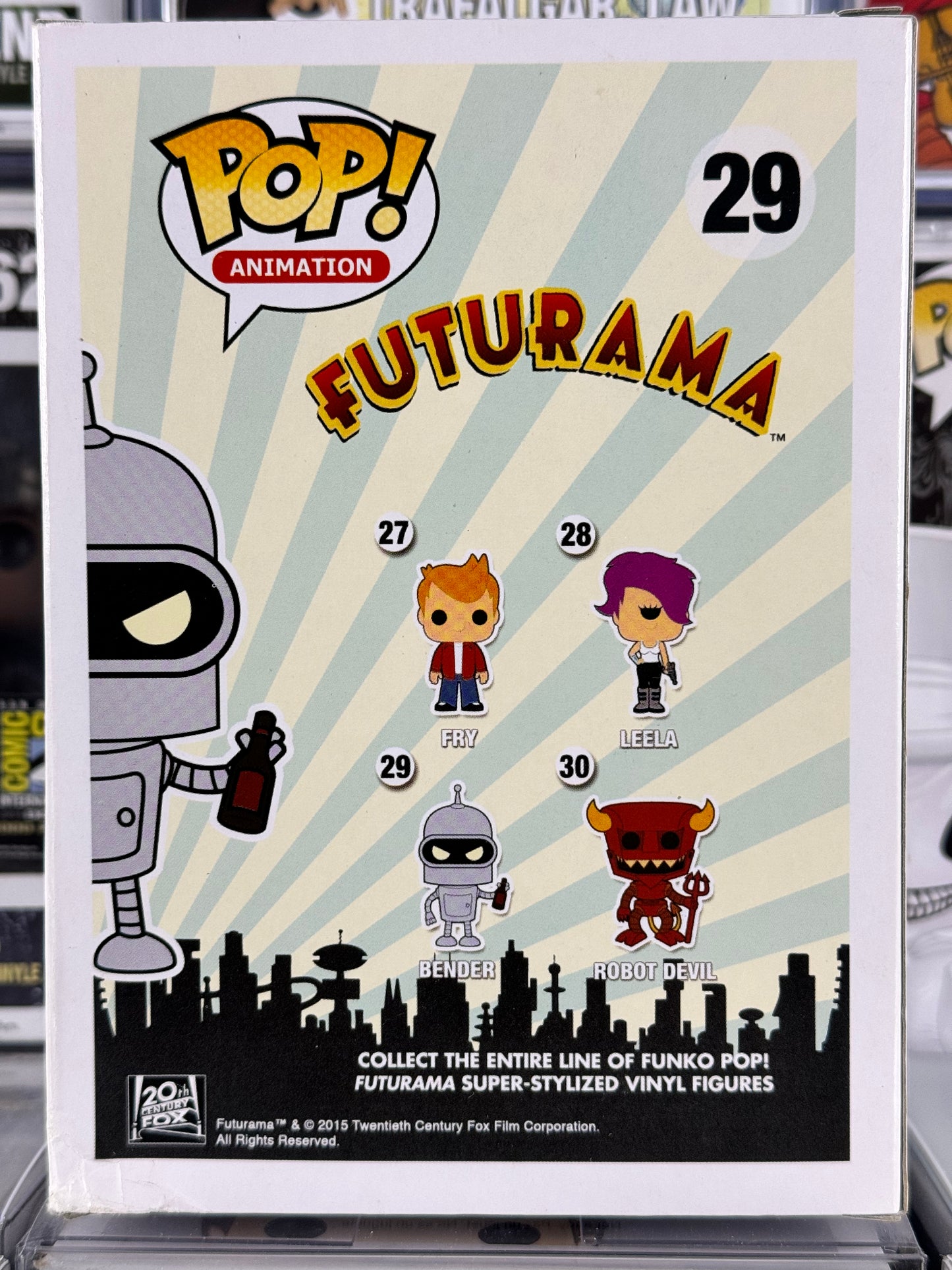 Futurama - Bender (Gold) (29) 2015 Summer Convention Vaulted