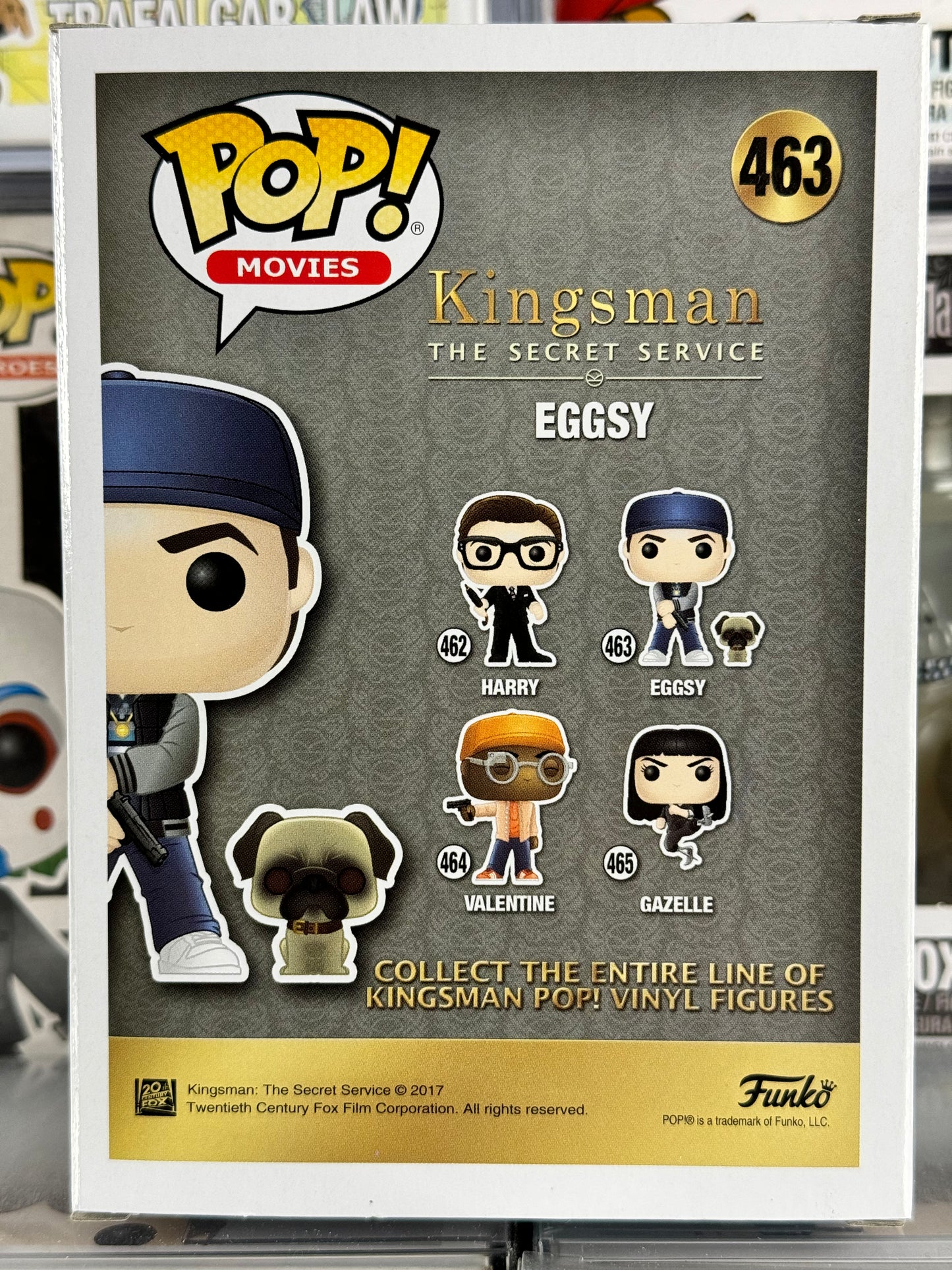 Kingsman The Secret Service - Eggsy (Gary Unwin) (463) Vaulted