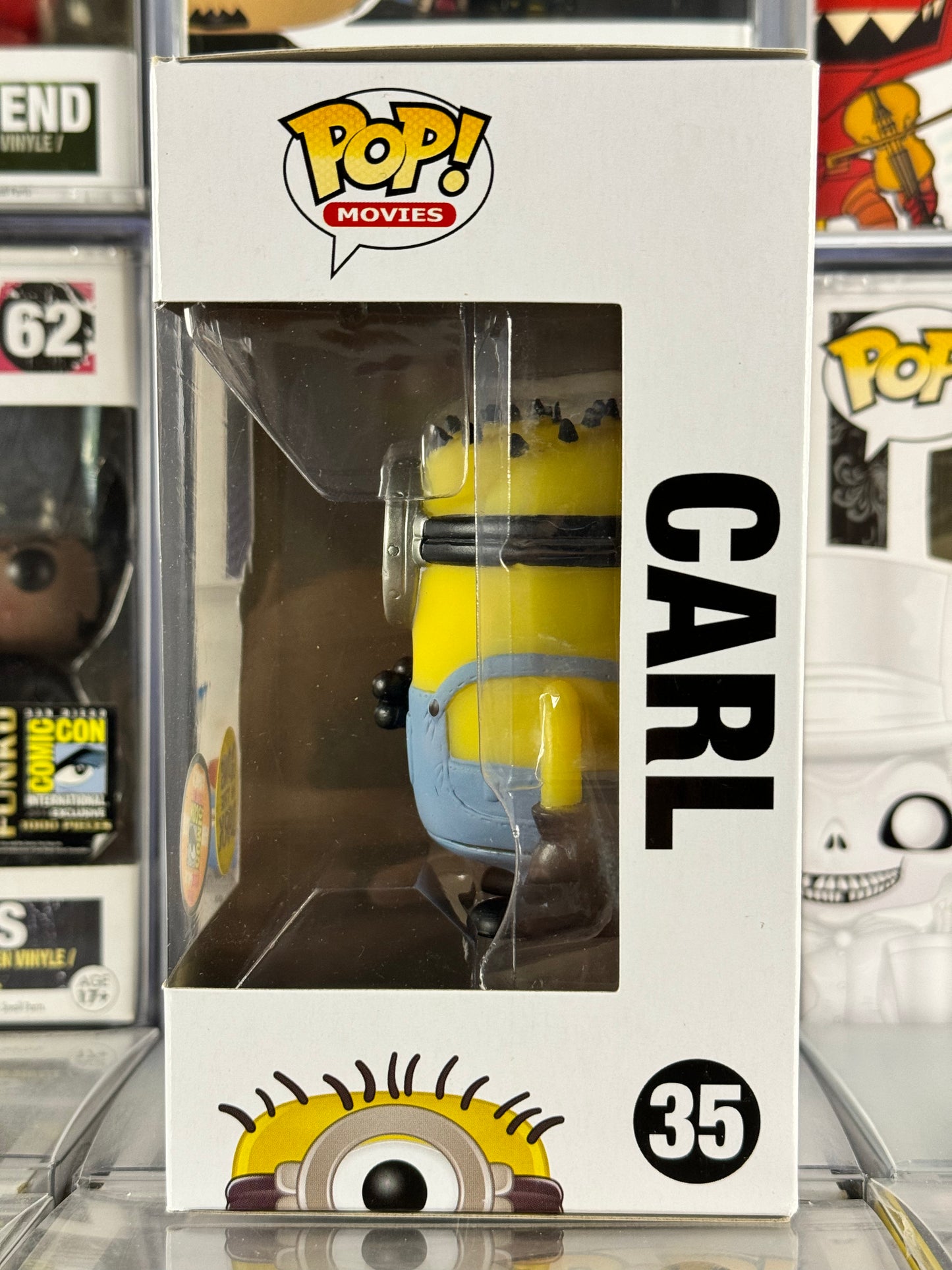 Mi villano favorito 2 - Carl (Brilla en la oscuridad) (35) EDICIÓN LIMITADA exclusiva de 1000 PC Vaulted SDCC