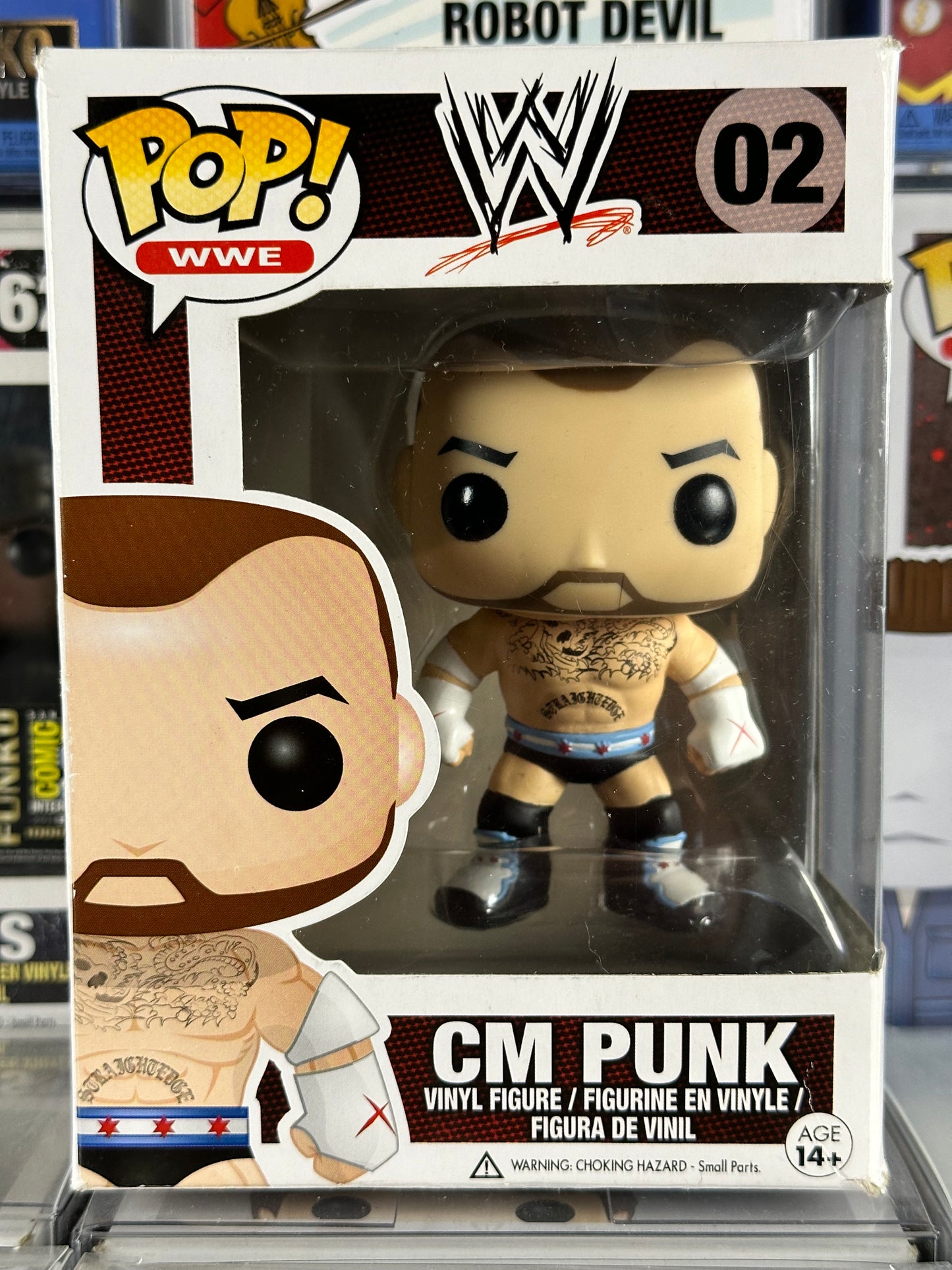 WWE - CM Punk (02) GRIAL abovedado