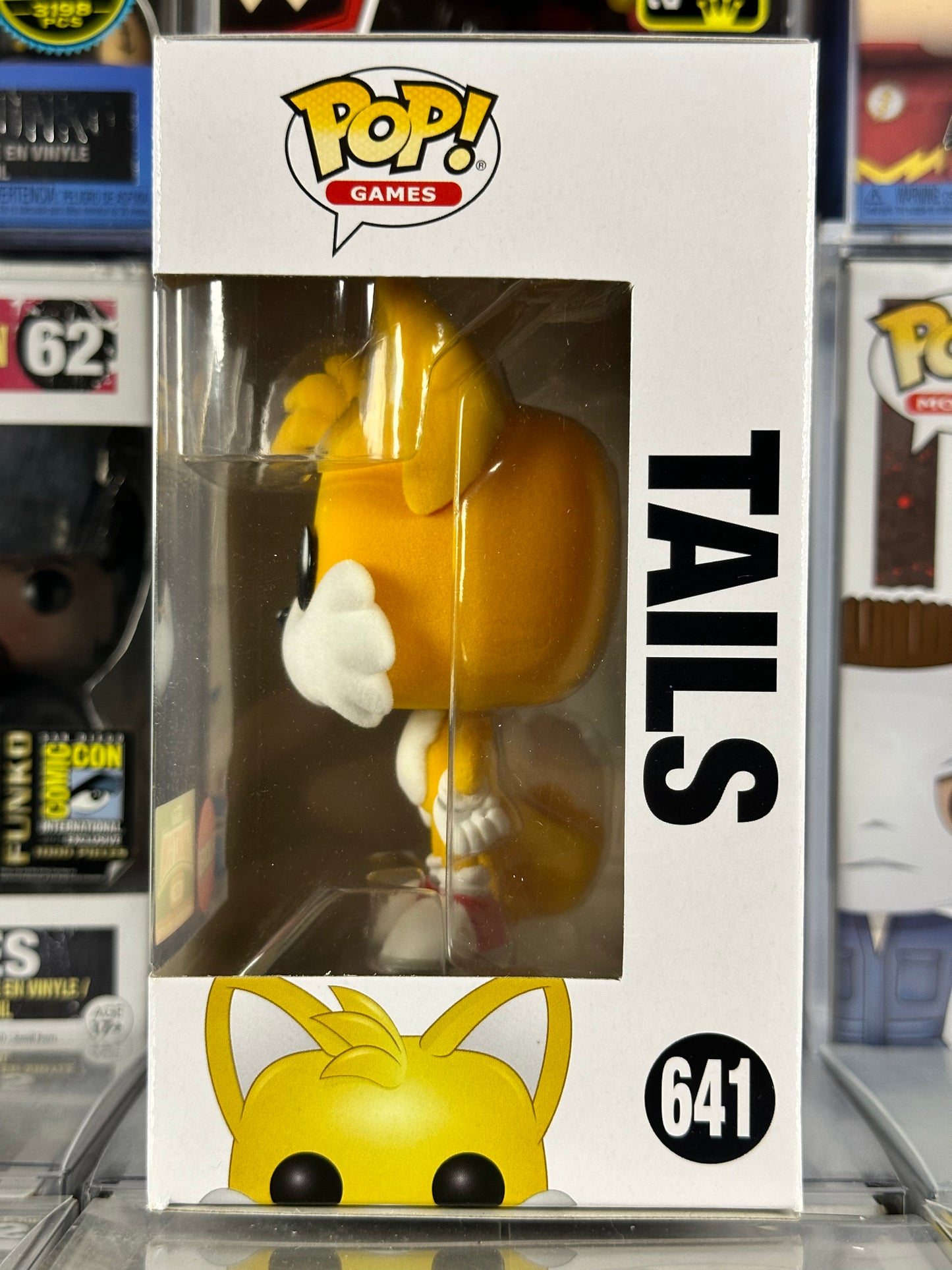 Sonic the Hedgehog - Tails (Flocked) (641) Vaulted Target Con Exclusive