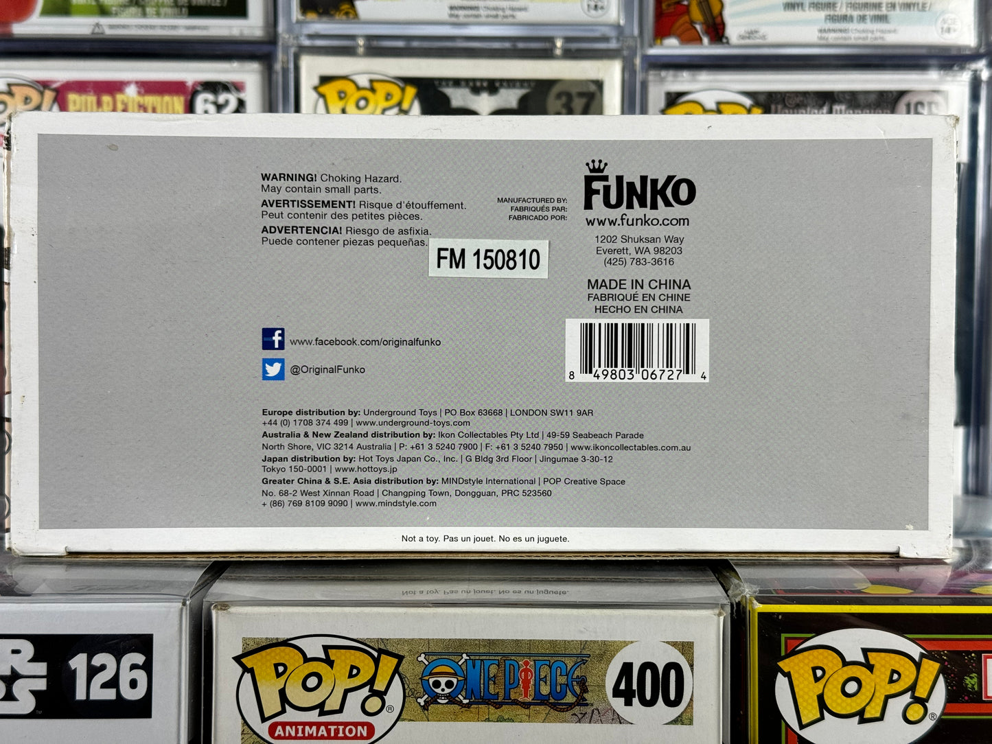 Harry Potter - Harry Potter, Ron Weasley y Hermione Granger (paquete de 3) abovedado