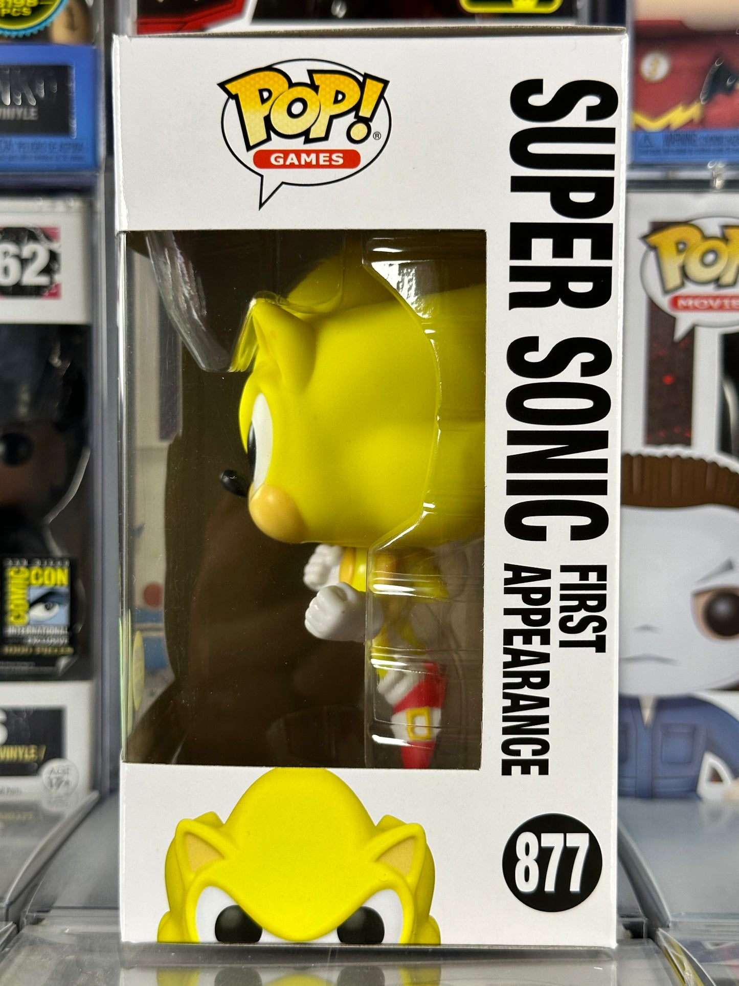 Sonic the Hedgehog - Super Sonic (First Appearance) (Glow in the Dark) (877) 2022 Summer Convention