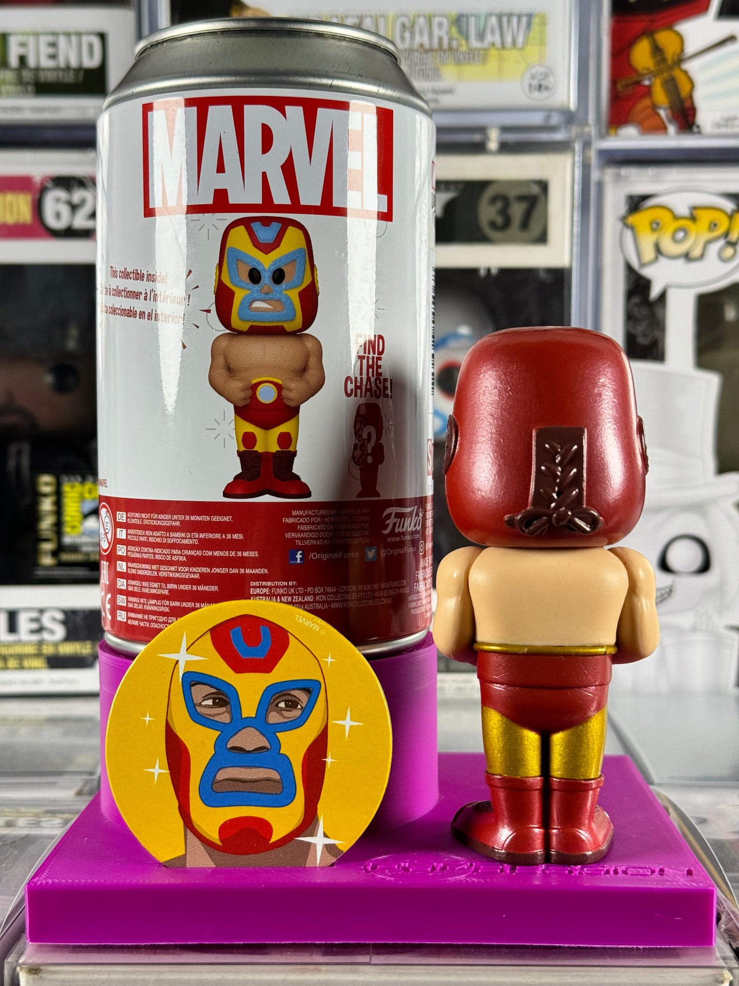 SODA Pop! - Marvel Lucha Libre Edition - El Terror Purpura METALLIC CHASE
