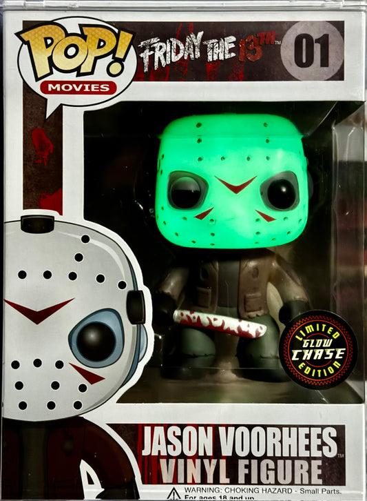 Friday the 13th - Jason Voorhees (01) GLOWING CHASE (TEAL)