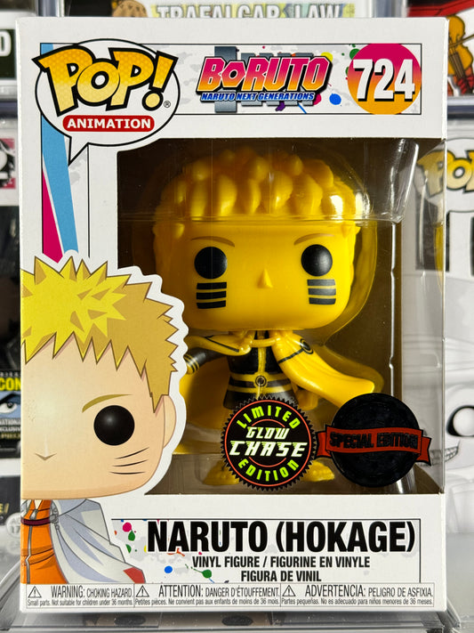 Boruto Naruto Next Generations - Naruto (Hokage) (Glow in the Dark) (724) GLOWING CHASE