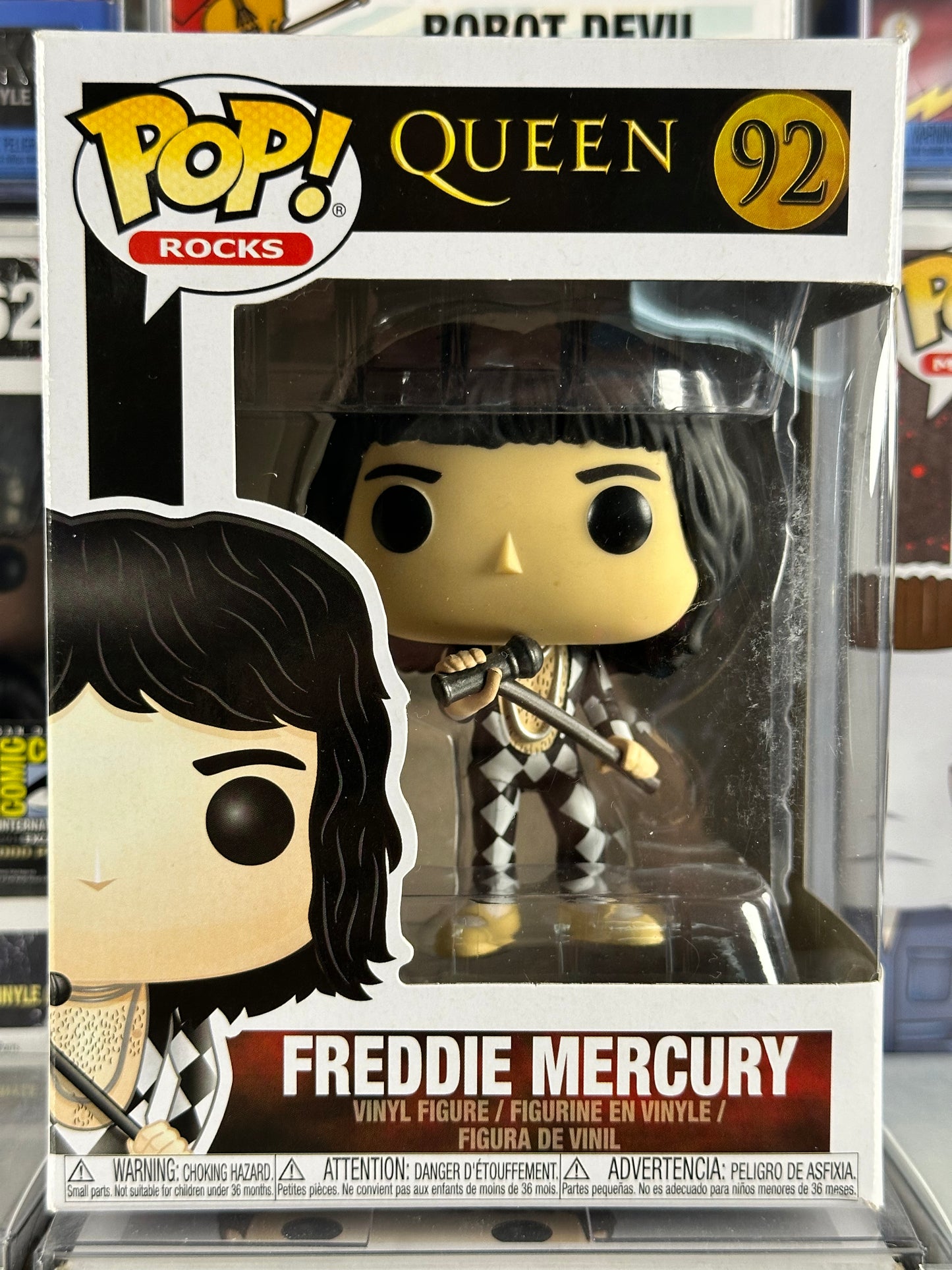 Pop Rocks - Queen - Freddie Mercury (Checker) (92)