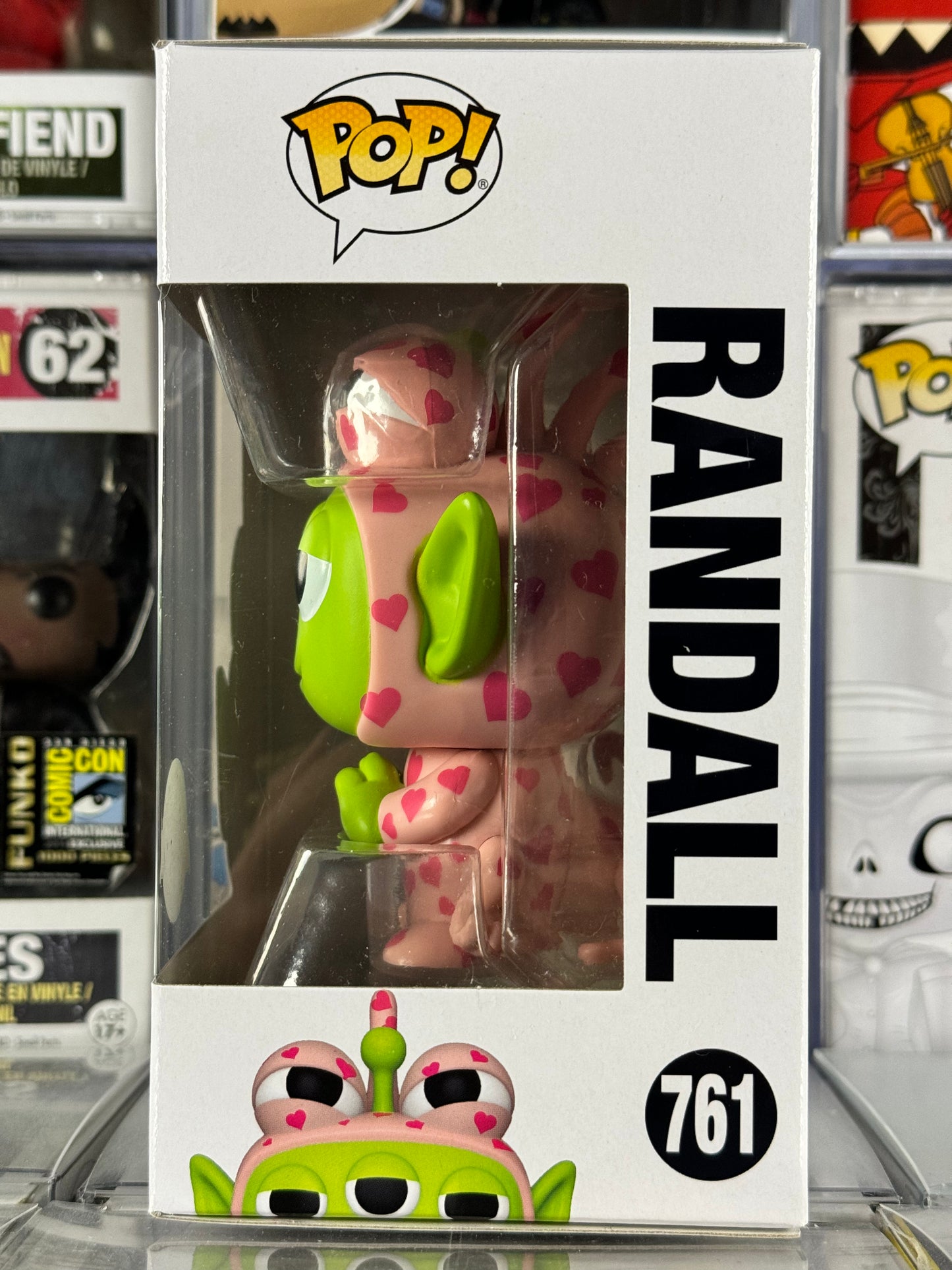 Pixar Alien Remix - Alien as Randall Boggs (Pink with Hearts) (761)