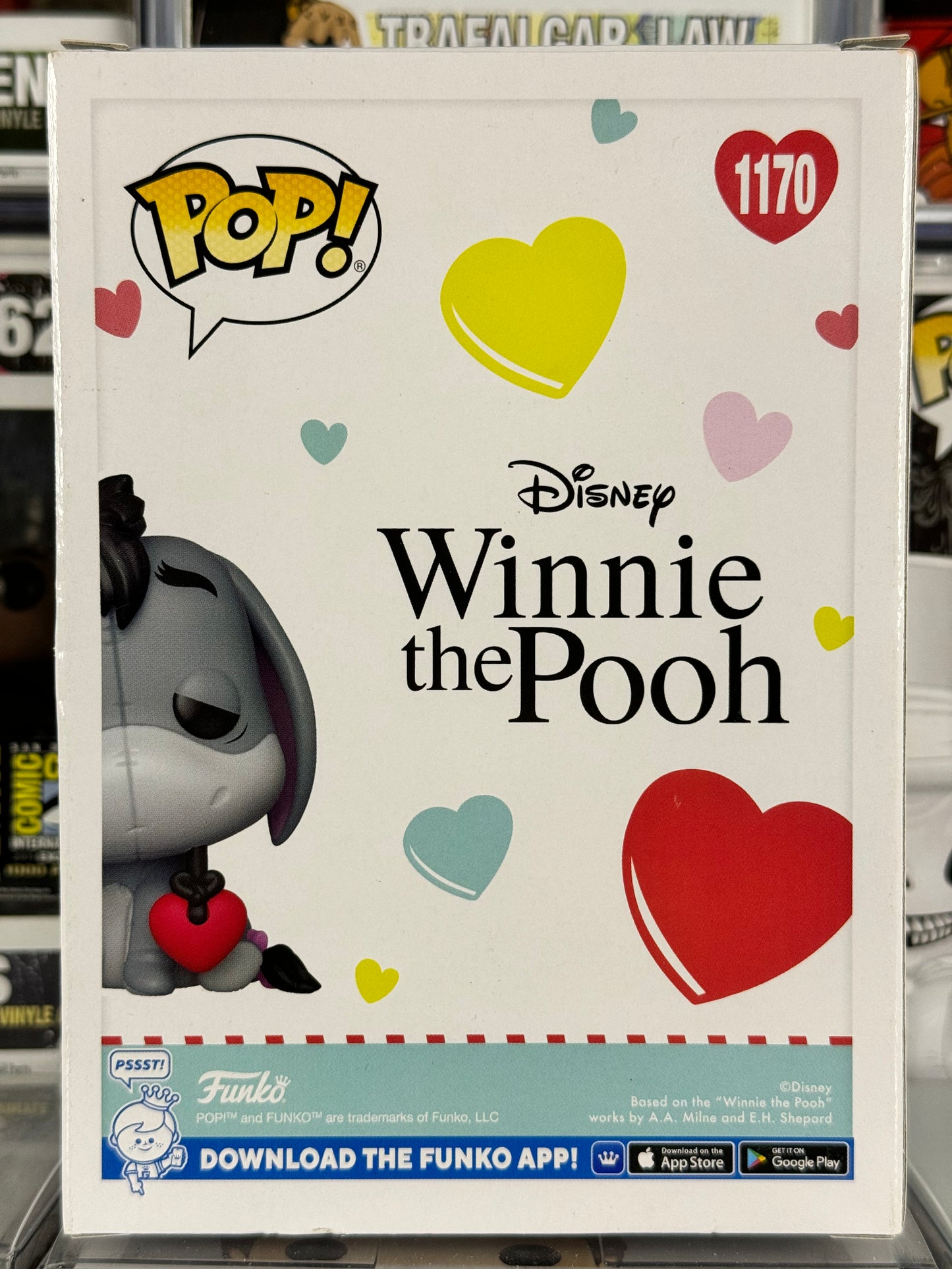 Disney - Winnie The Pooh - Eeyore (Flocked) (1170)