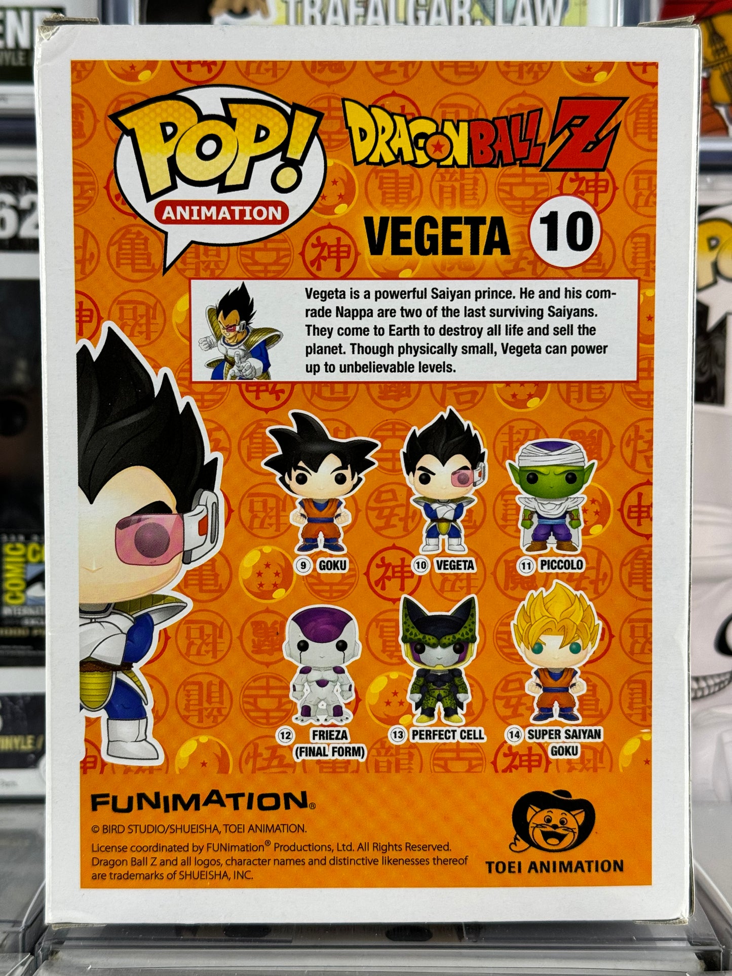 Dragonball Z -Vegeta (Metallic) (10) Vaulted