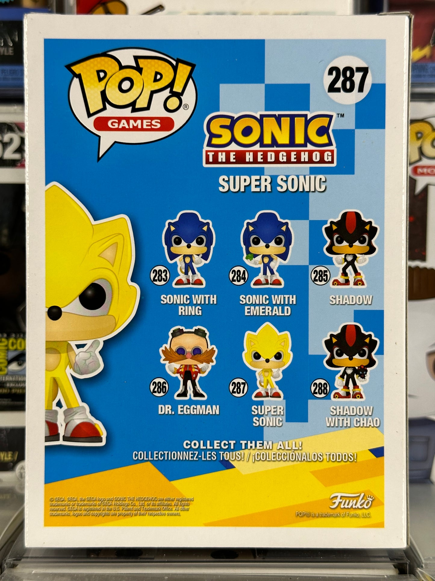 Sonic the Hedgehog - Super Sonic (287) Vaulted