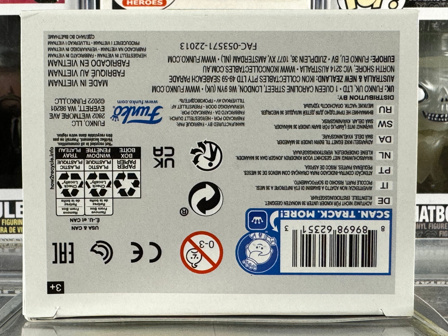 Disney The Little Mermaid - Ariel (with Bag) (Translucent Blue) (563)