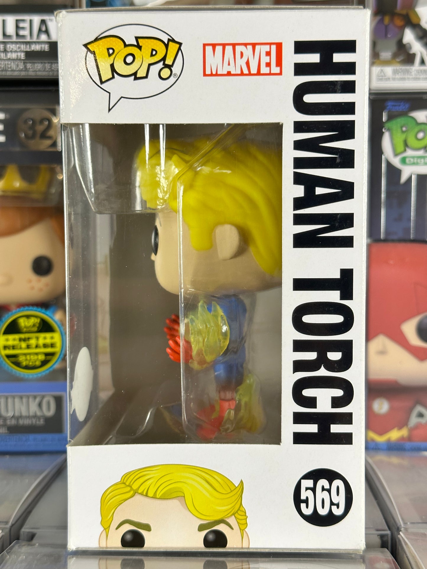 Marvel Los Cuatro Fantásticos - Antorcha Humana (569) Bóveda