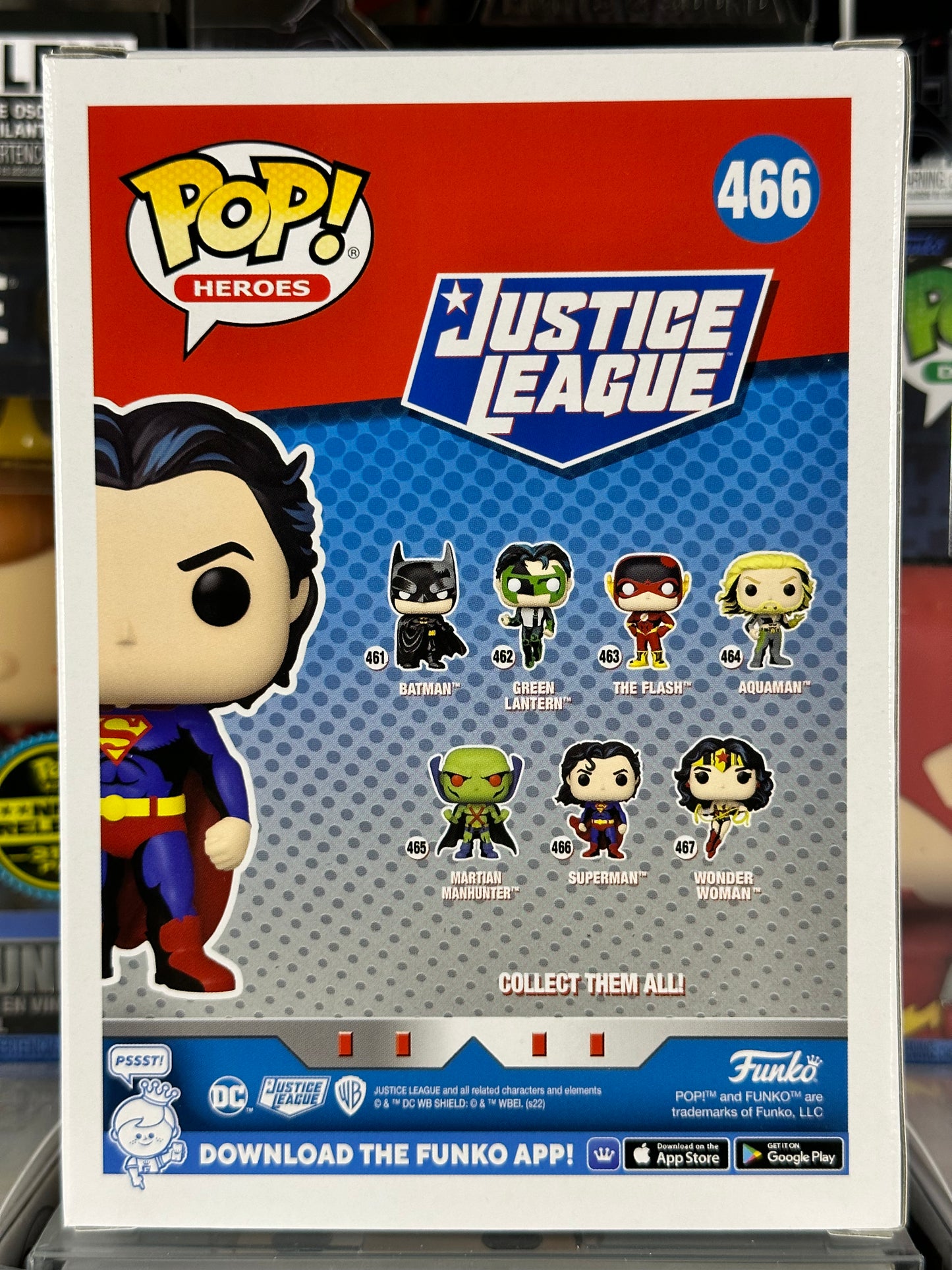 Liga de la Justicia de DC - Superman (Cel Shading) (466) Exclusivo de Target