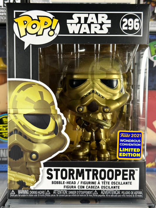 Star Wars - Stormtrooper (Gold) (296) (Wondrous Convention)