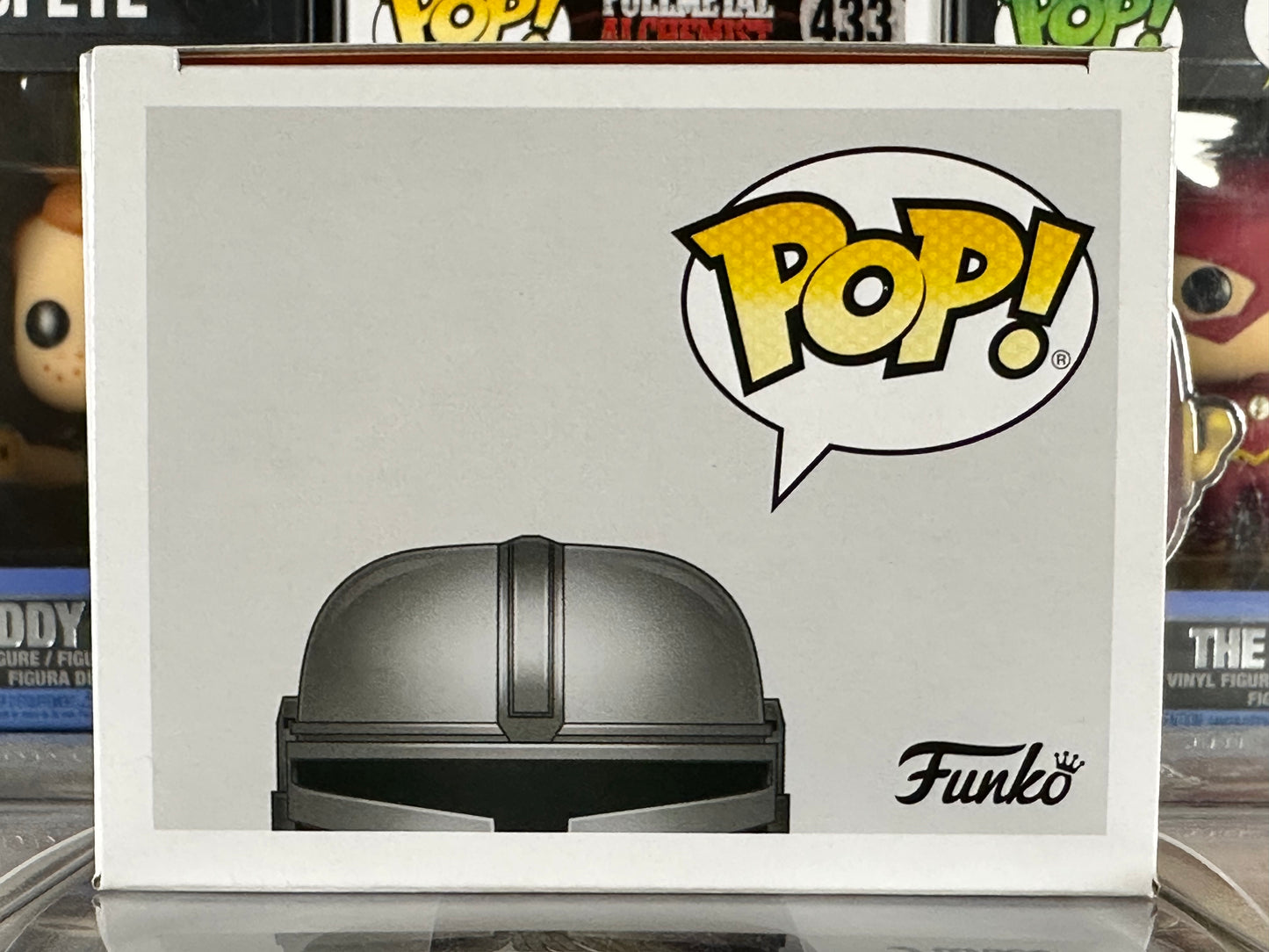 Star Wars - The Mandalorian (Volador) (Brilla en la oscuridad) (408) Funko Insider Club