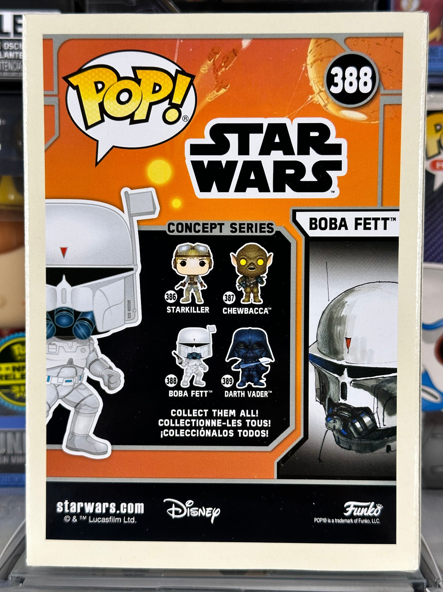 Star Wars - Serie Conceptual Boba Fett (388) Exclusivo de la Convención Galáctica 2020