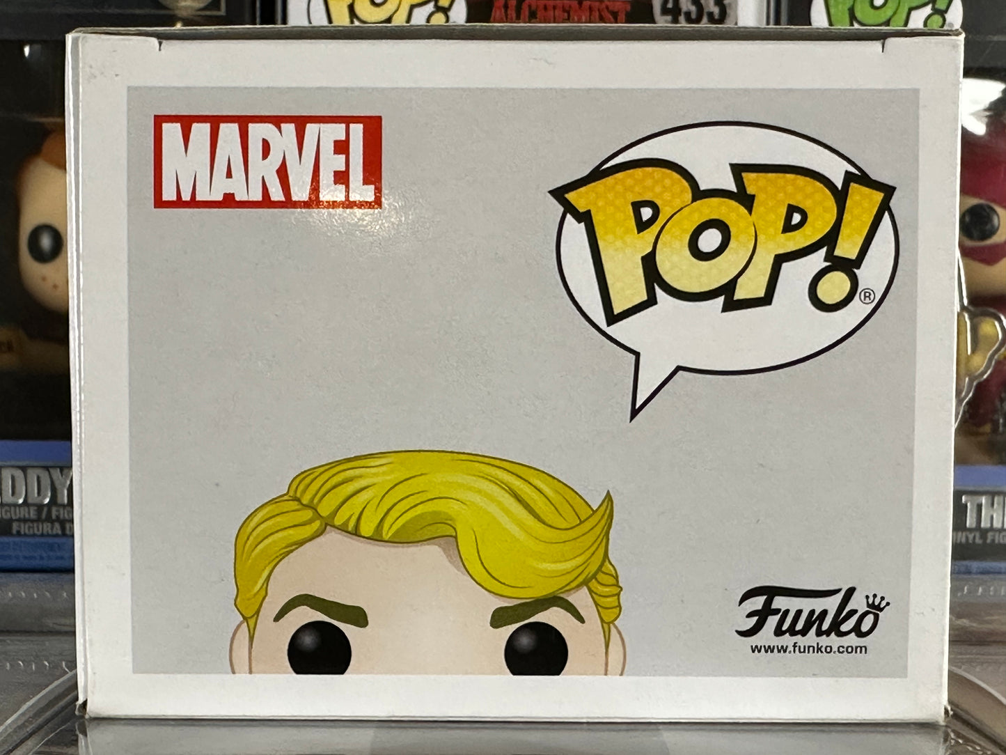 Marvel Los Cuatro Fantásticos - Antorcha Humana (569) Bóveda