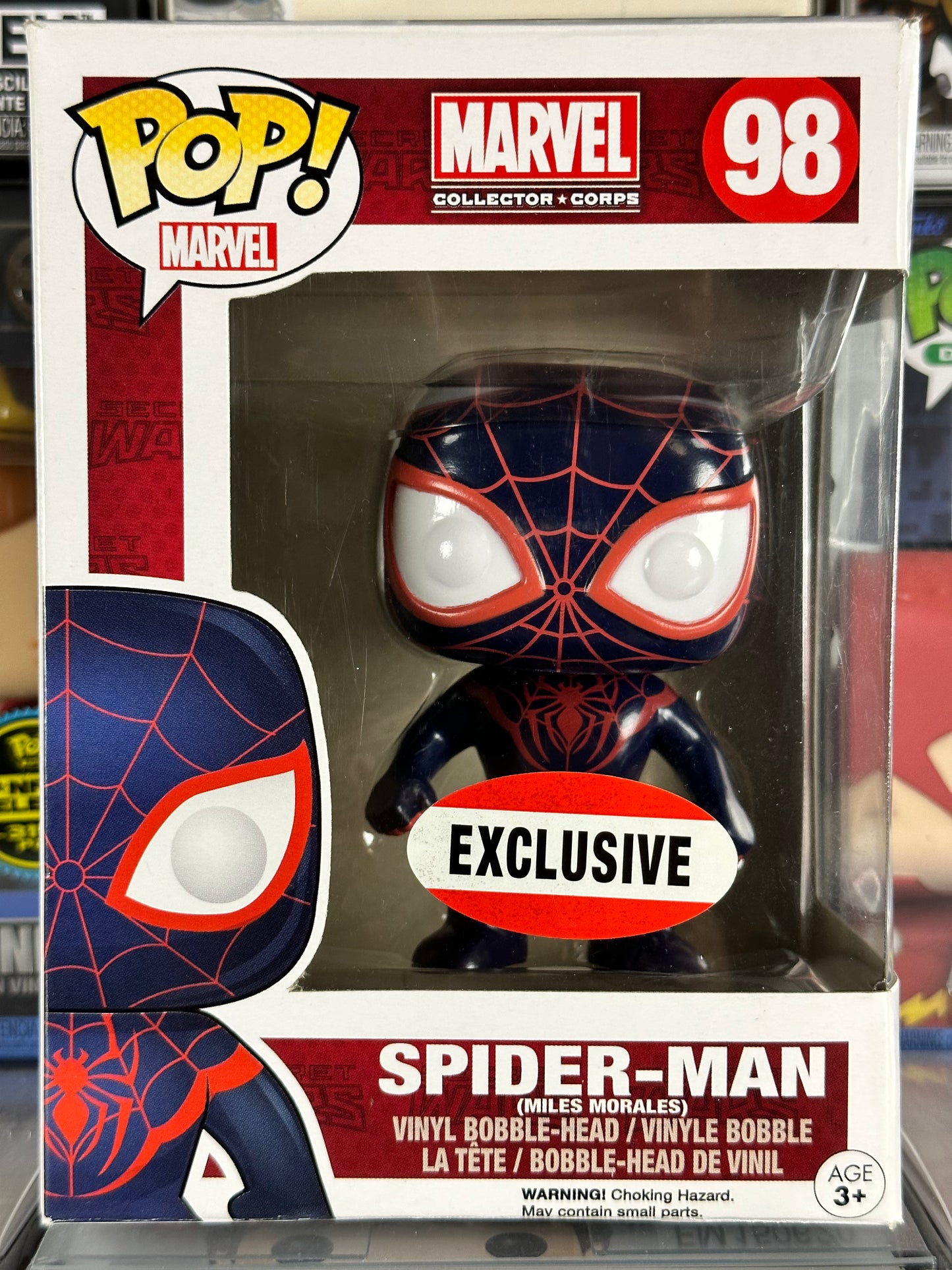 Marvel Collectors Corps - Spider-Man (Miles Morales) (98) Vaulted Marvel Collectors Corps Exclusive