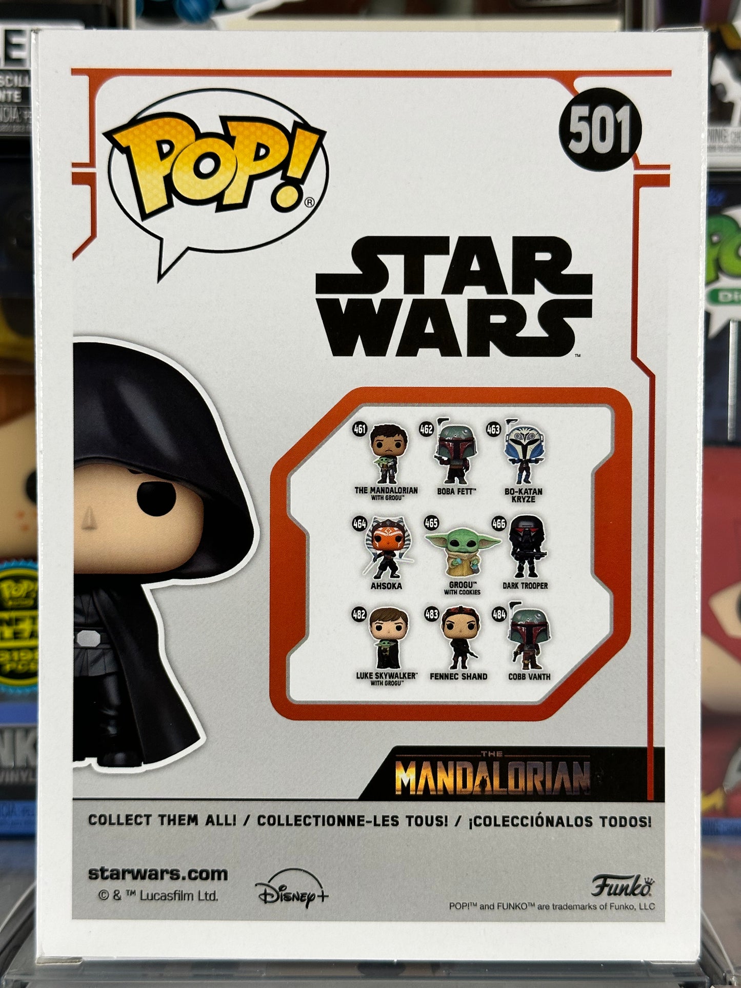 Star Wars - Luke Skywalker encapuchado (Brilla en la oscuridad) (501)