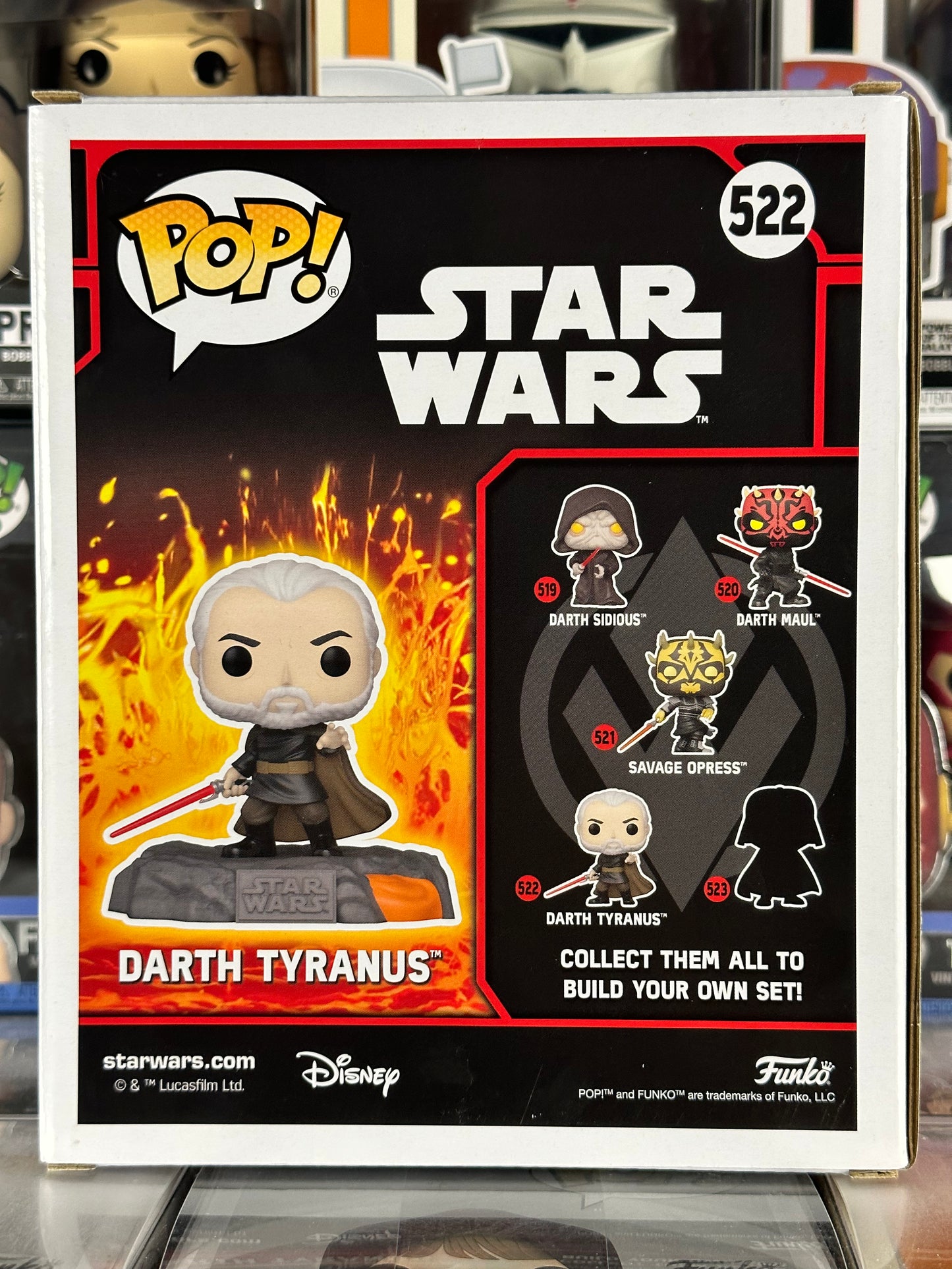 Star Wars - Serie Red Saber Volumen 1 - Darth Tyranus (522)