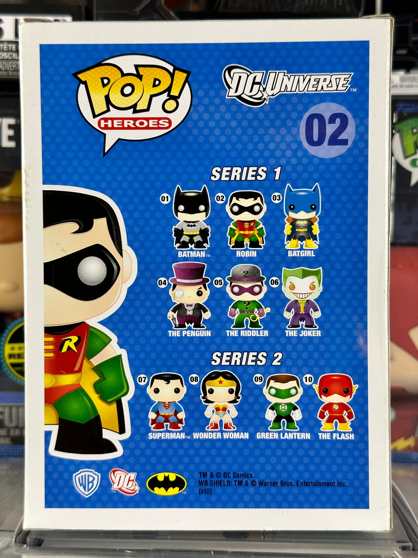 DC Universe - Robin (Caja azul 2010) (02) Bóveda
